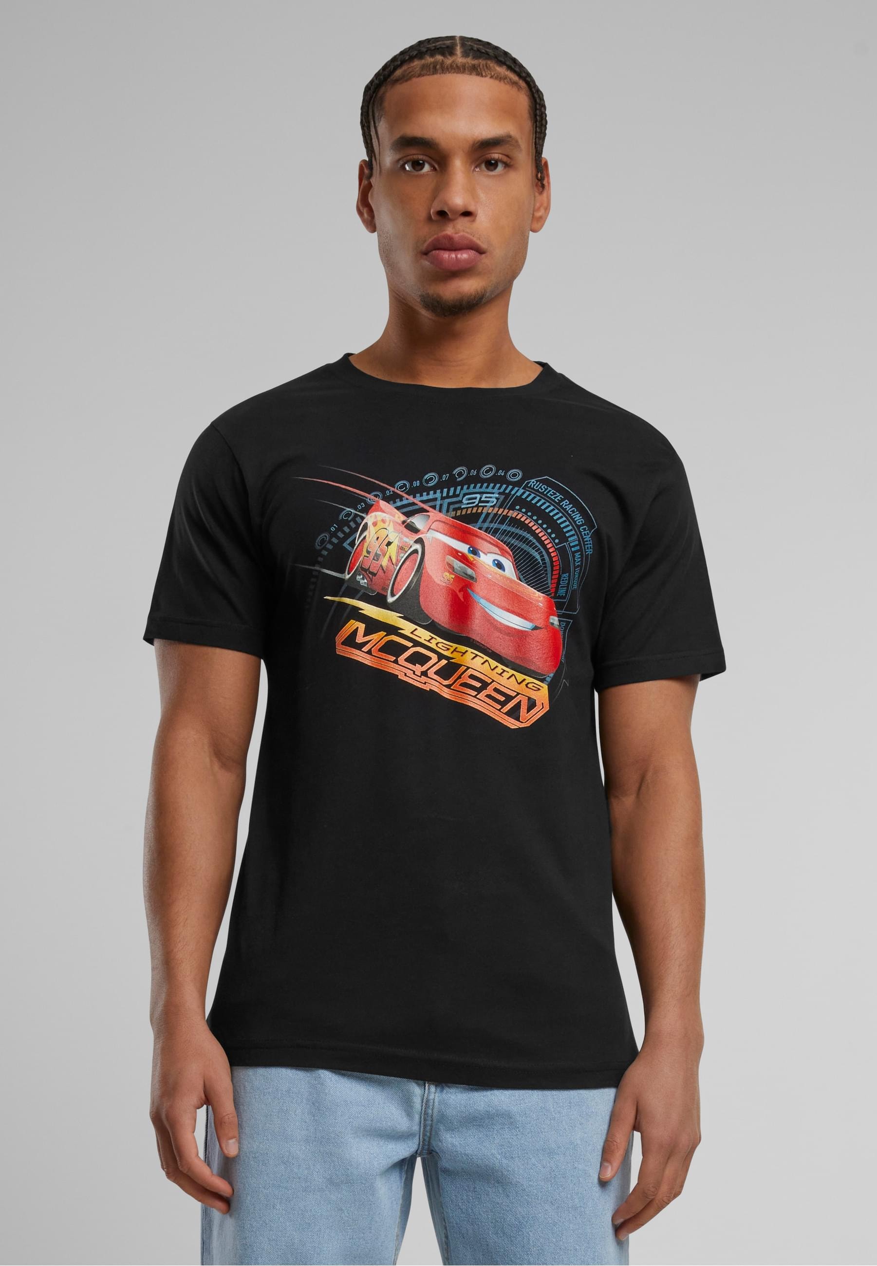 ABSOLUTE CULT T-Shirt »ABSOLUTE CULT Herren Cars - Lightning McQueen Basic T-Shirt«, (1 tlg.)