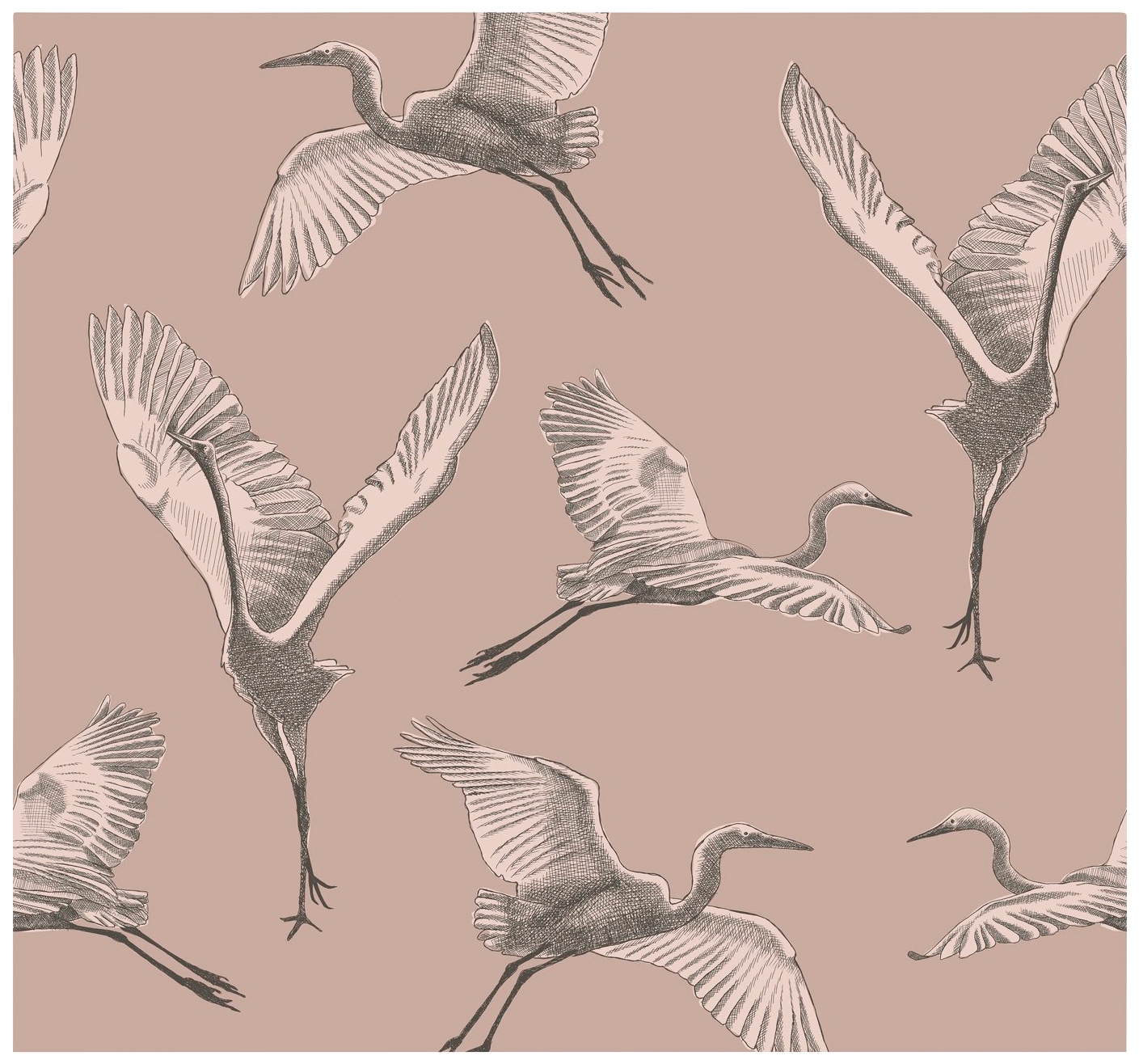vtwonen Fototapete "Graphic Nature" glatt 280x300 cm