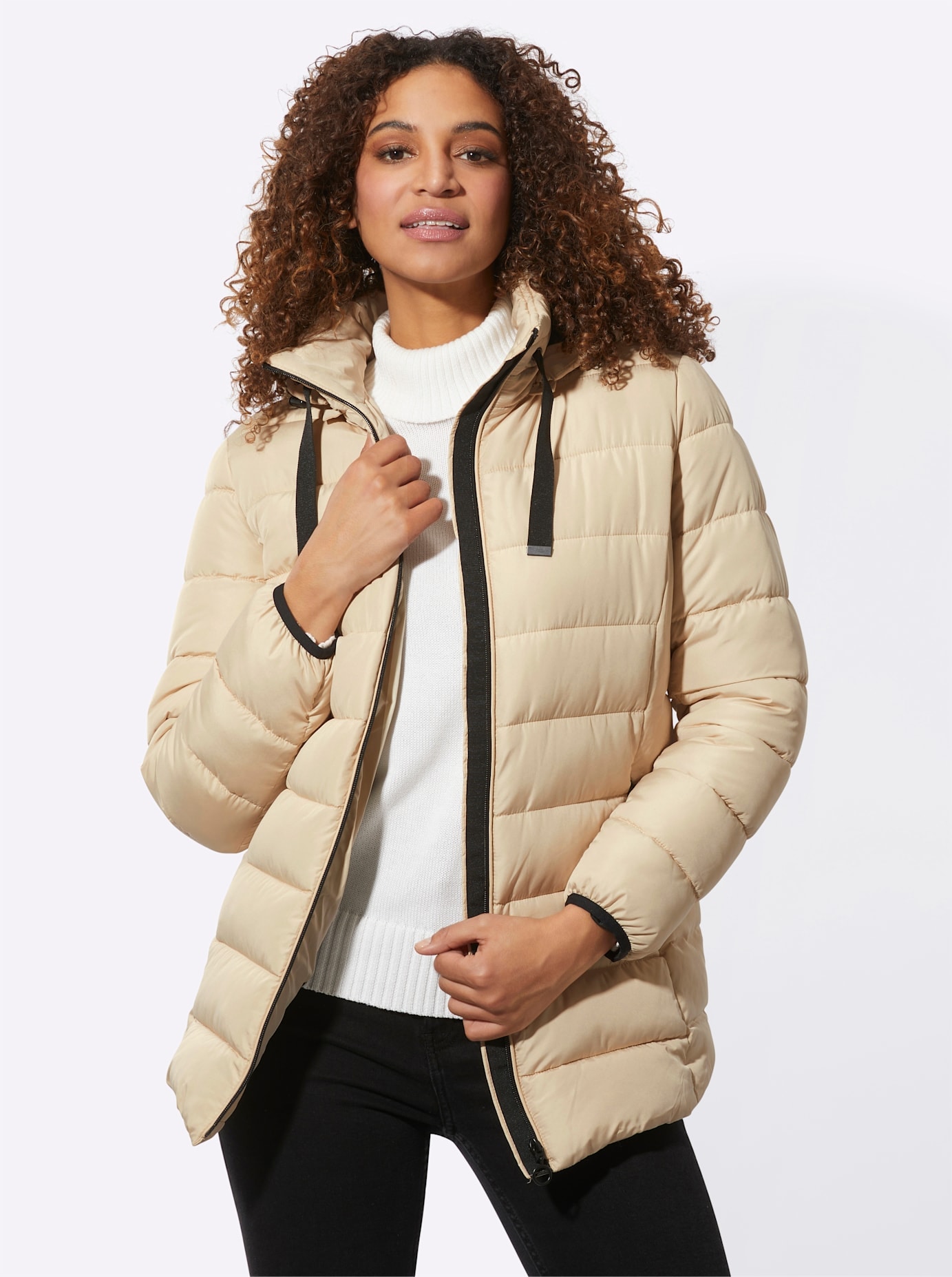 Casual Looks Steppjacke, mit Kapuze günstig online kaufen