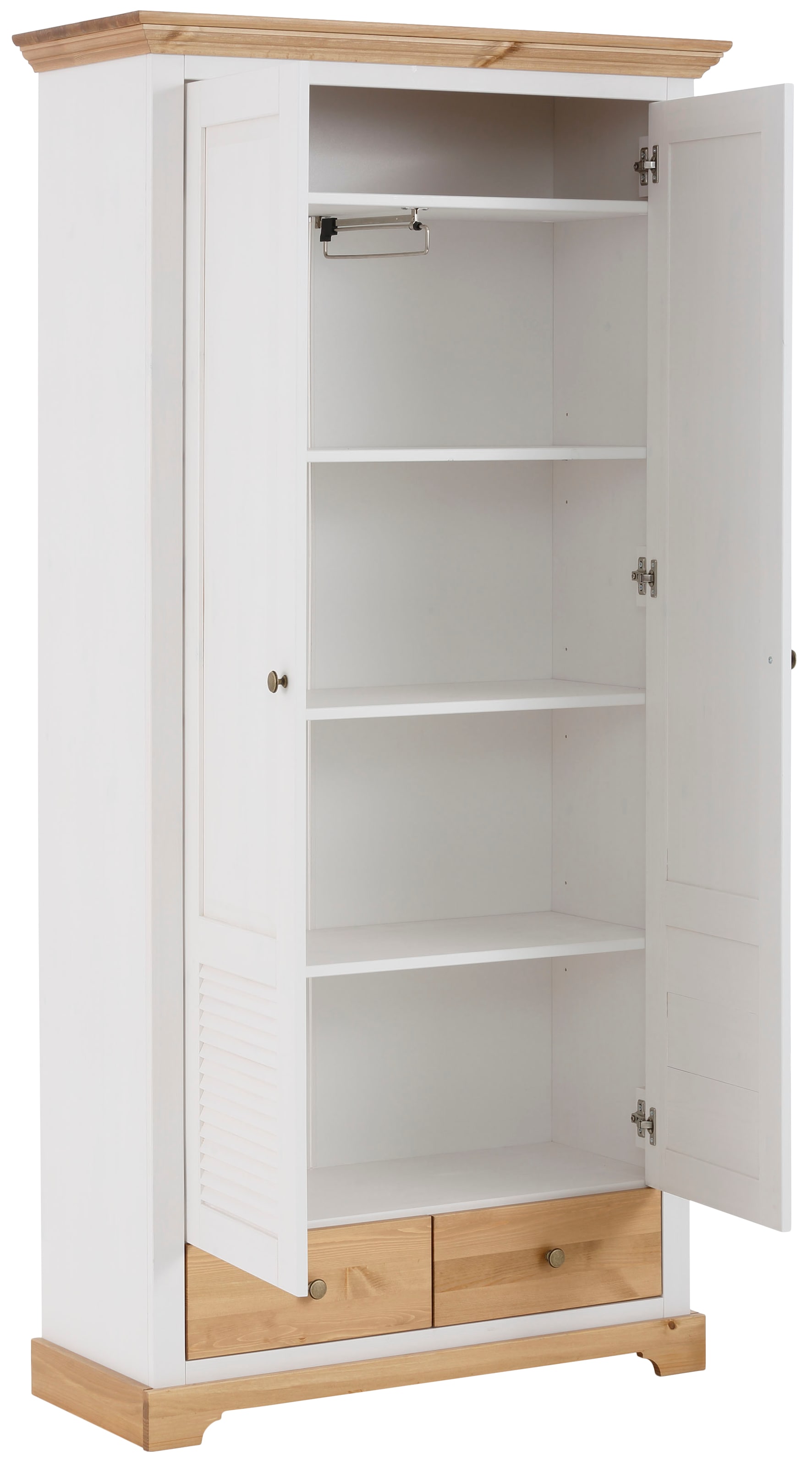 Home | BAUR massiver Kiefer Garderobenschrank affaire Aus »Ayanna«,