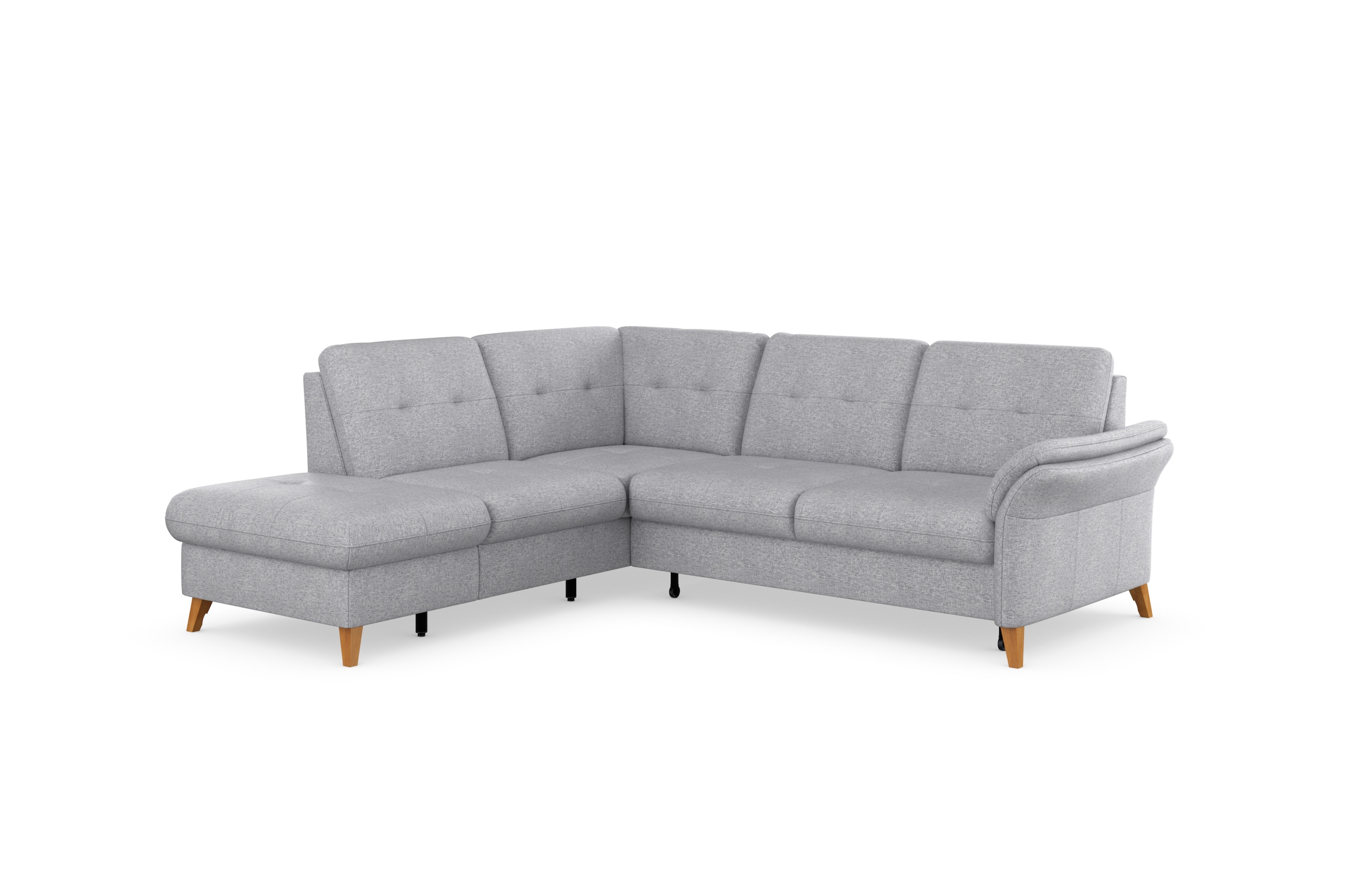 sit&more Ecksofa »Göteborg«, inkl. Sitztiefenverstellung, wahlweise mit Bettfunktion & Bettkasten