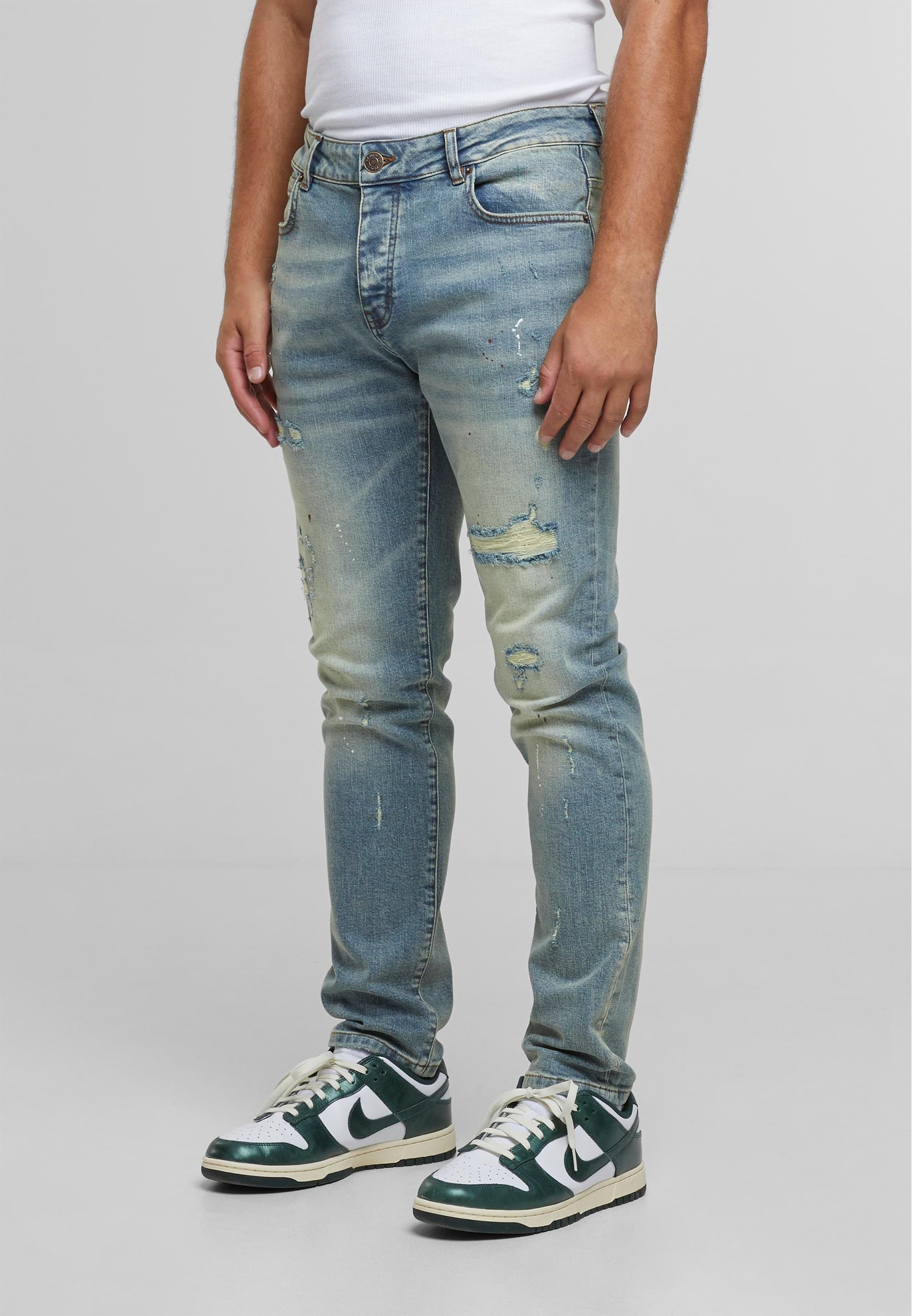 2Y Premium Bequeme Jeans »2Y Premium 2Y JULIO RIPPED SLIM FIT JEANS«