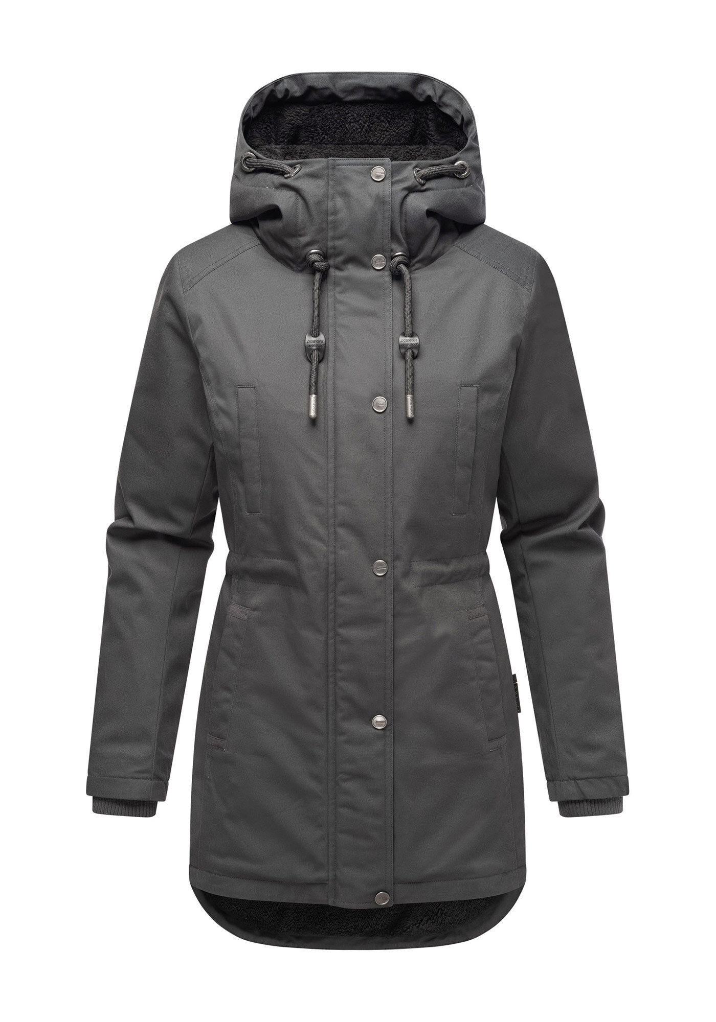 Navahoo Winterjacke »Winterfunke«, Designer Winterjacke mit Teddyfell gefüttert