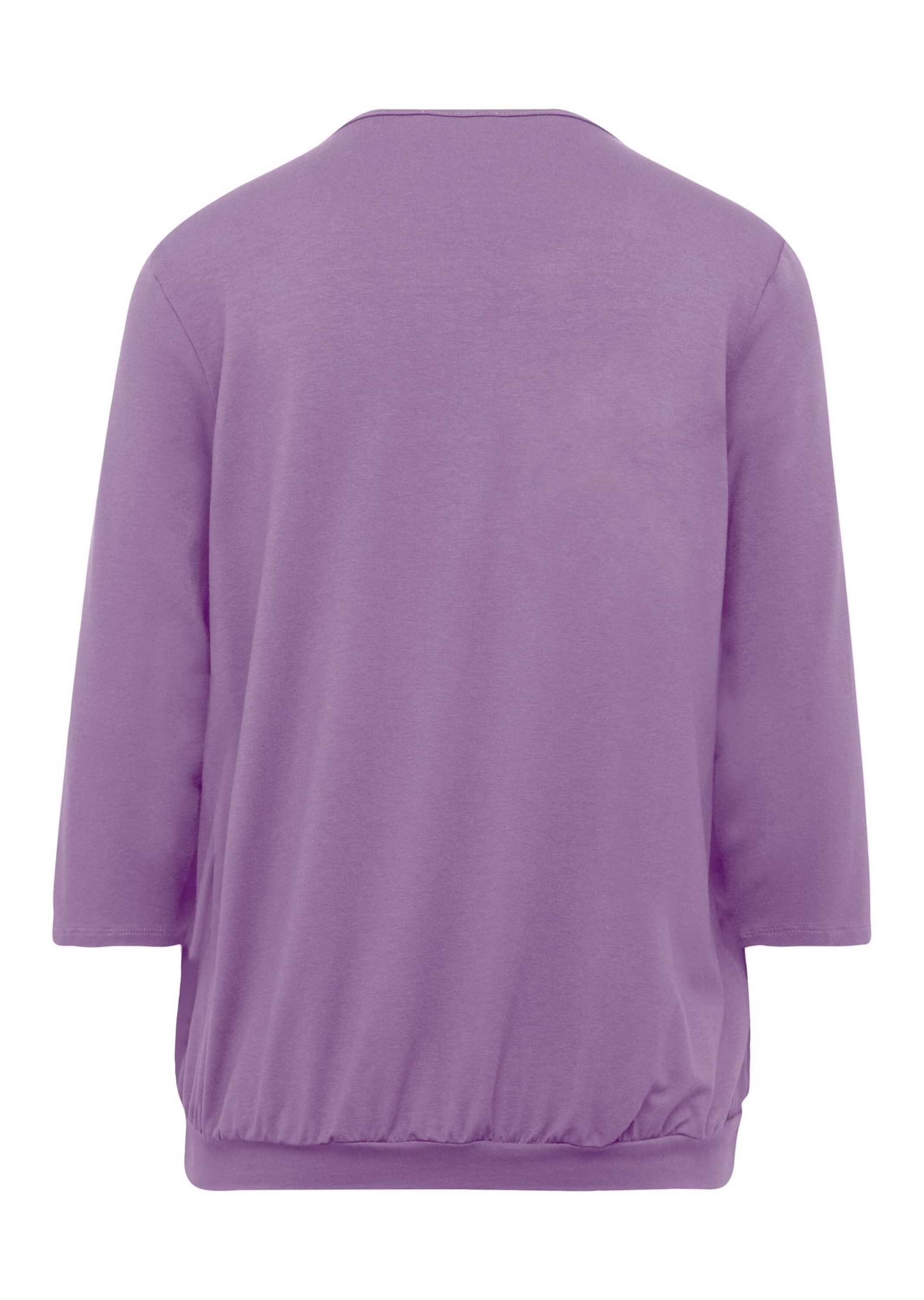 GOLDNER Kurzarmbluse »Blusenshirt Gepflegtes Shirt in eleganter Blusen-Optik«