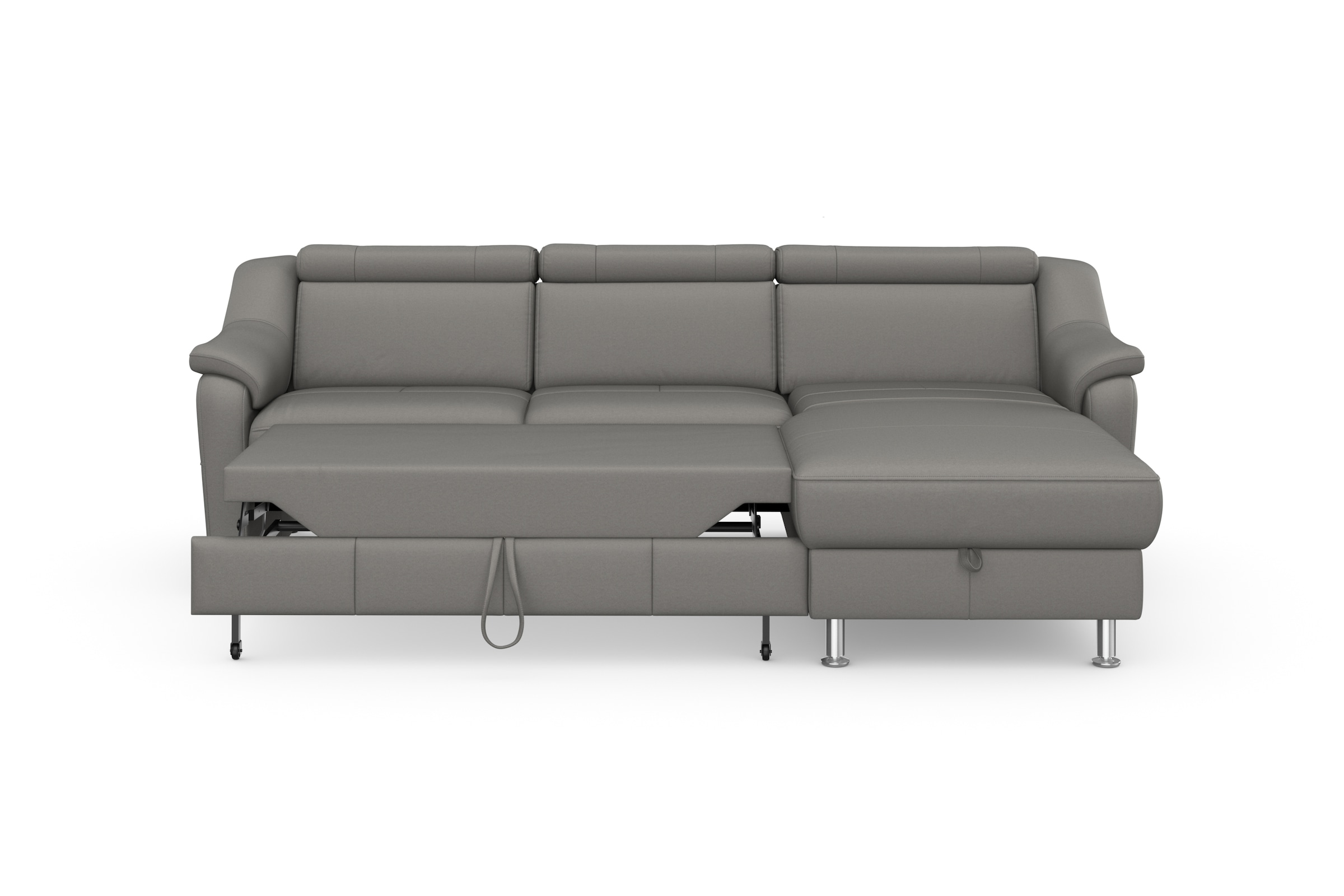 sit&more Ecksofa »Freetown L-Form«, inklusive Kopfteilverstellung und komfortablem Federkern
