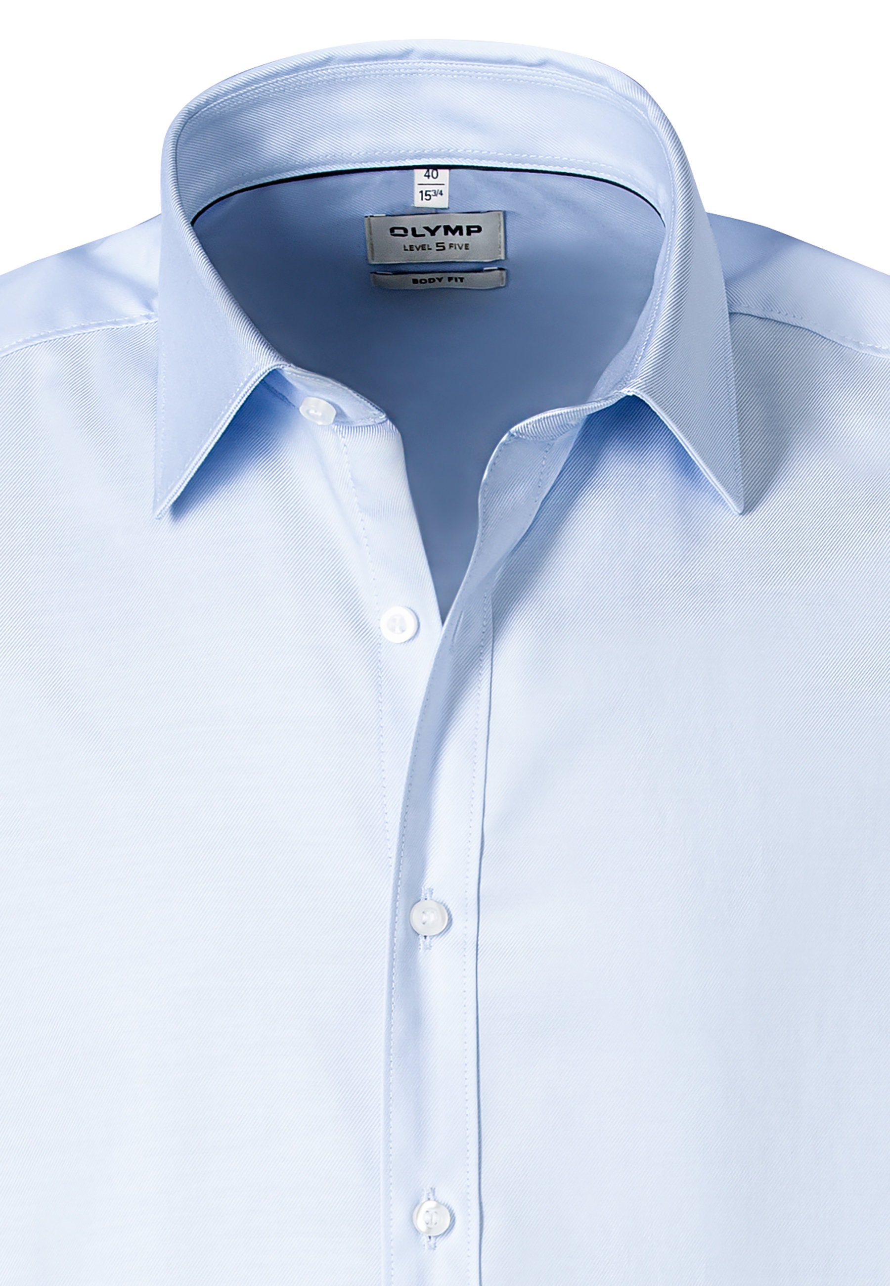 Olymp Level Five Shirt Body Fit Blue 42 5