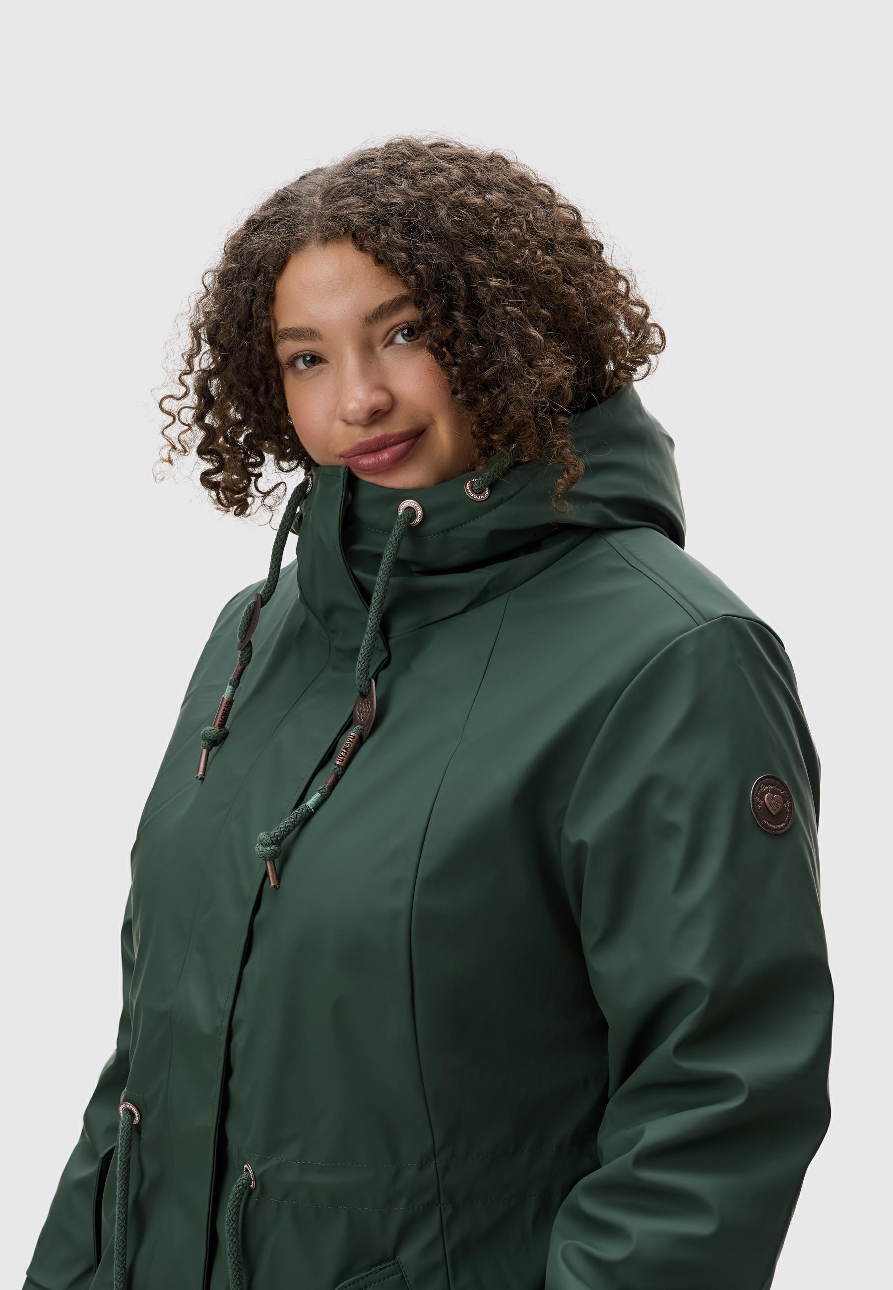 Ragwear Wintermantel »Monadis Rainy II Intl.«, sportlicher, wasserdichter Parka für den Winter