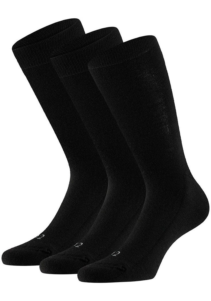 Apollo Basicsocken Unisex mit Stickerei und weichen Merinowoll-Anteil