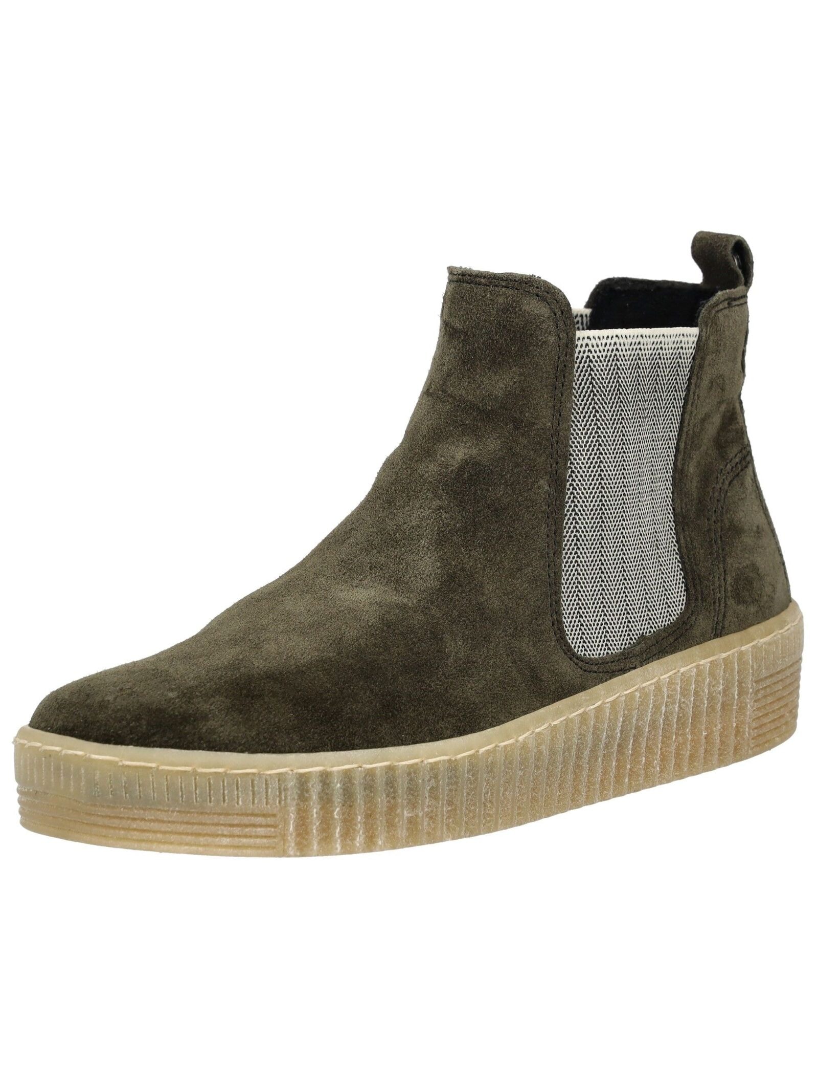 Gabor Plateaustiefelette "Gabor Stiefelette Veloursleder/Textil" günstig online kaufen