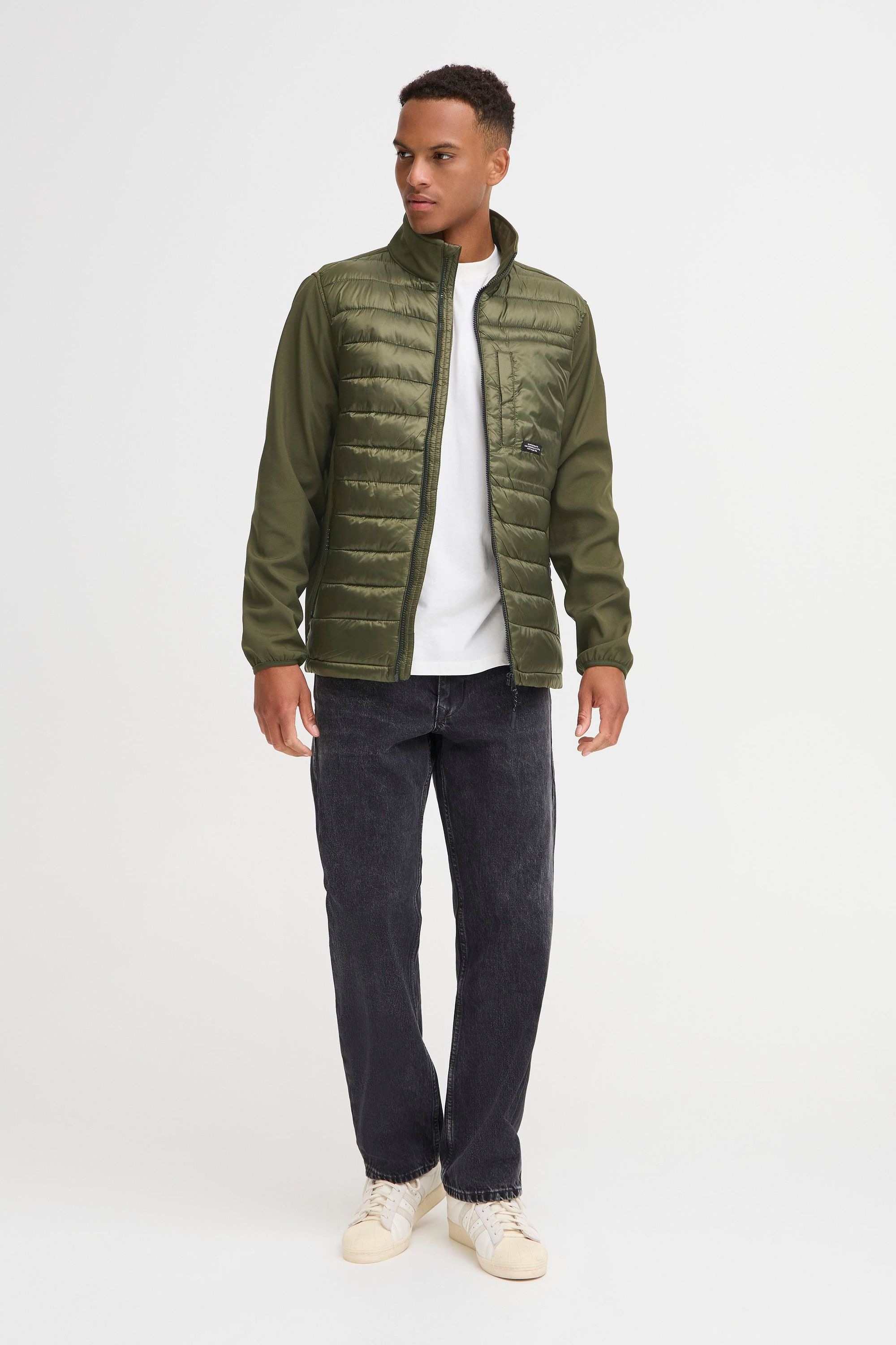 BLEND BHEverest Quilted Jacket Forest Night XL 4