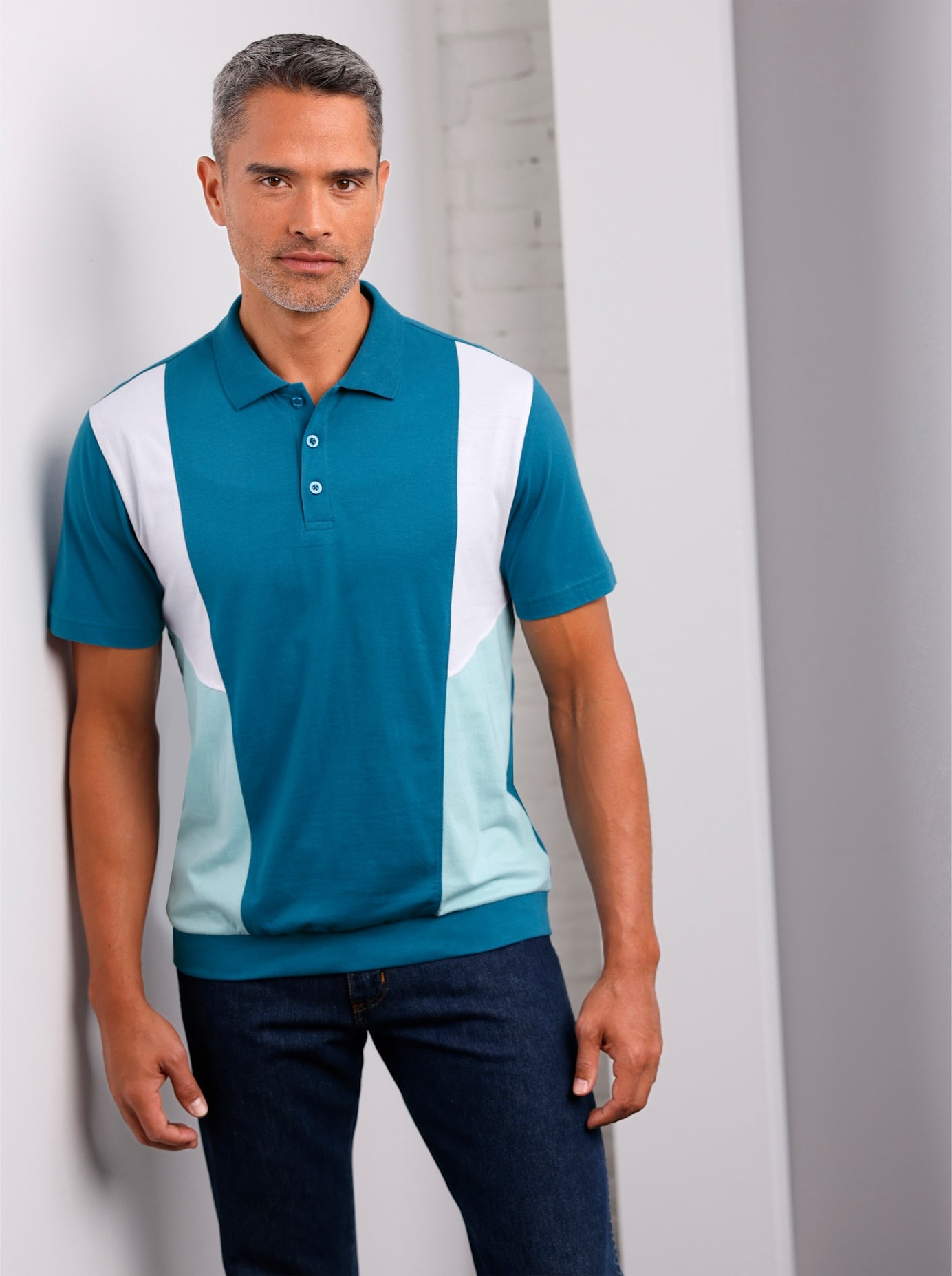 Classic Poloshirt "Kurzarm-Poloshirt" 1 Stk. tlg. günstig online kaufen