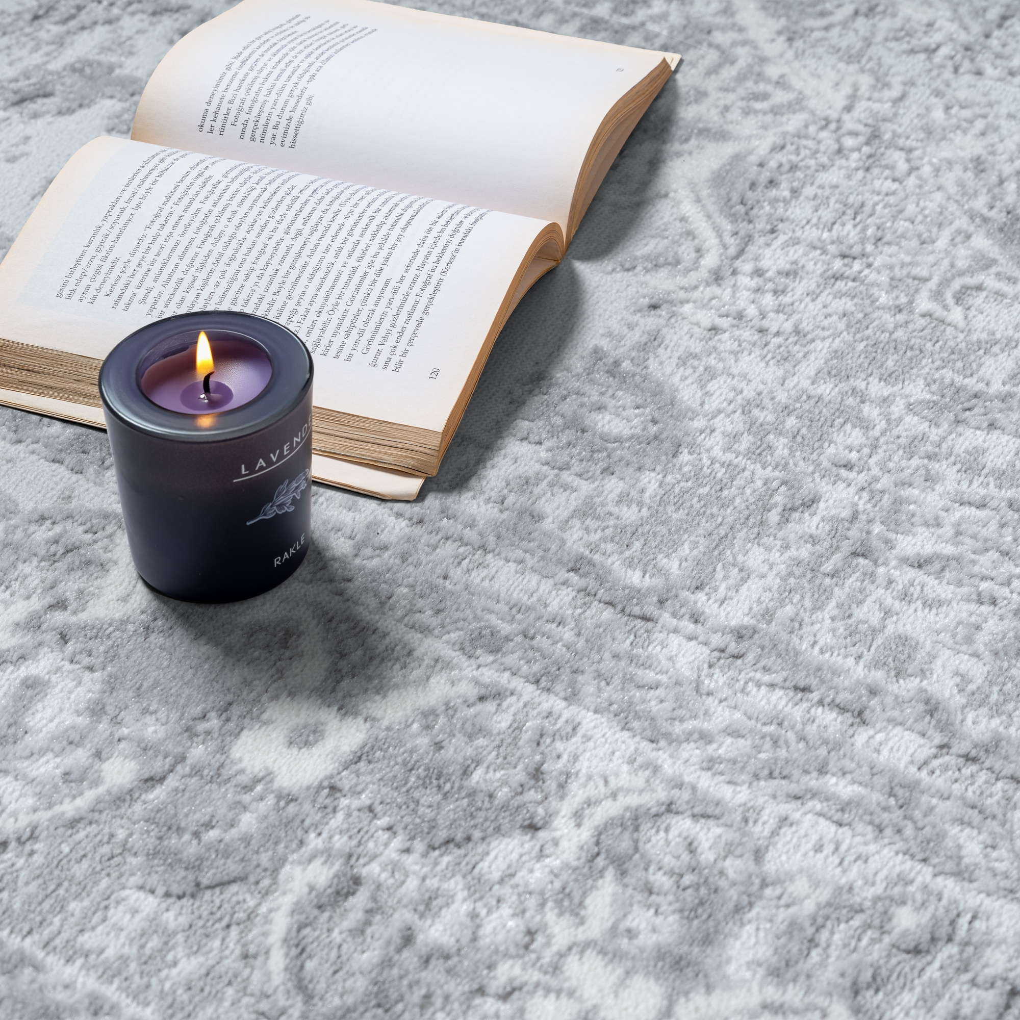 Sanat Teppich »Harmony 3220 , auch als Läufer und rund« rechteckig 12 mm Höhe Wohnzimmer, Kurzflor, modern,  Orient Optik, Schlafzimmer