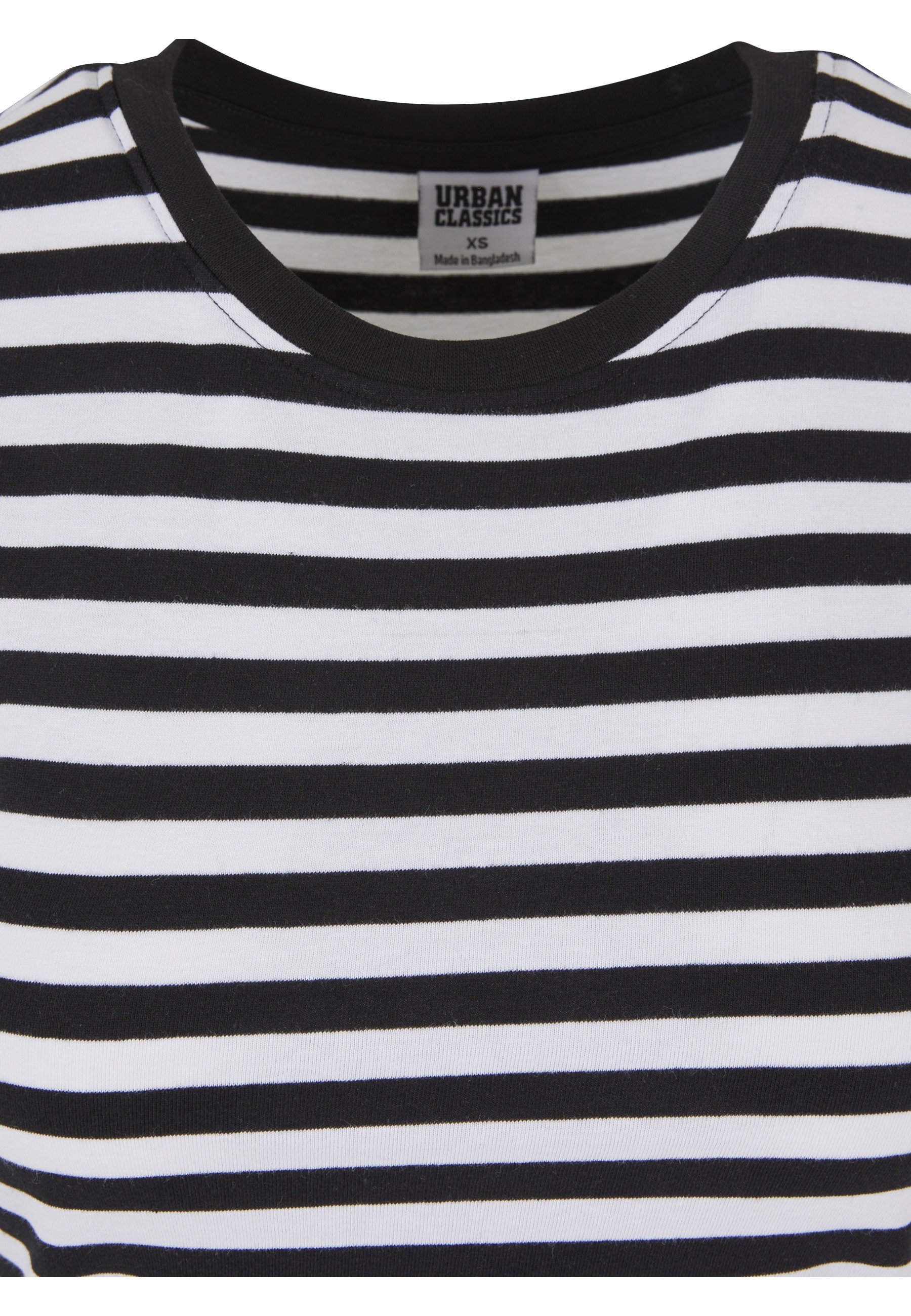 Thumbnail - URBAN CLASSICS T-Shirt "Urban Classics Damen Ladies Short Striped Tee" 1 Stk.