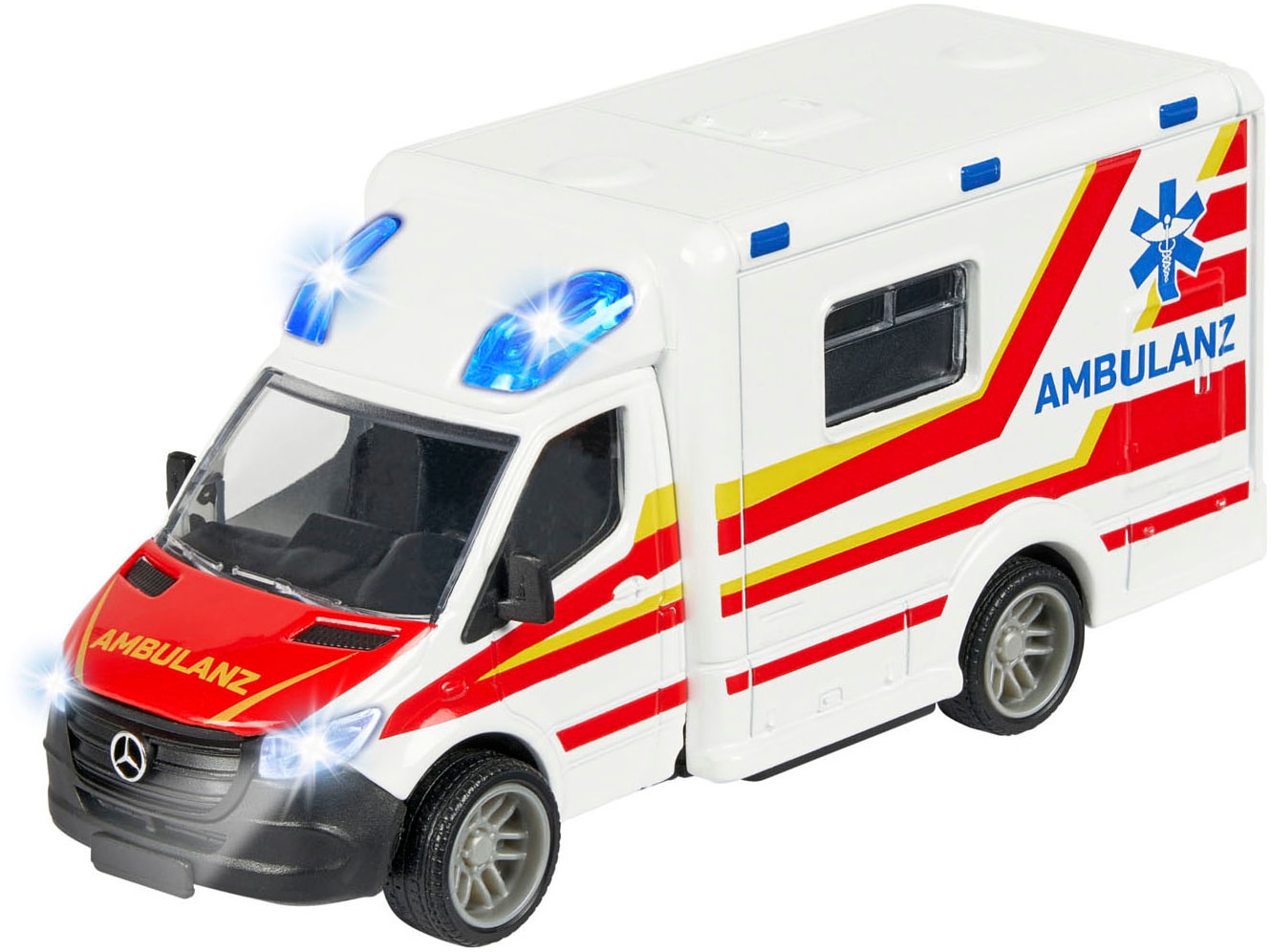 majORETTE Spielzeug-Krankenwagen »Mercedes-Benz Sprinter Ambulance«, mit Licht und Sound