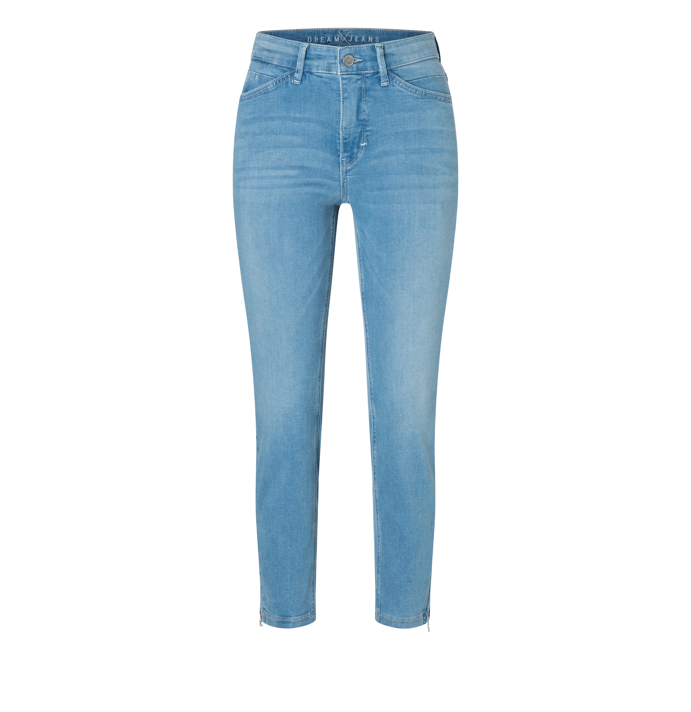 MAC 7/8-Jeans »Dream Chic«, verkürzte Form mit Reißverschluss