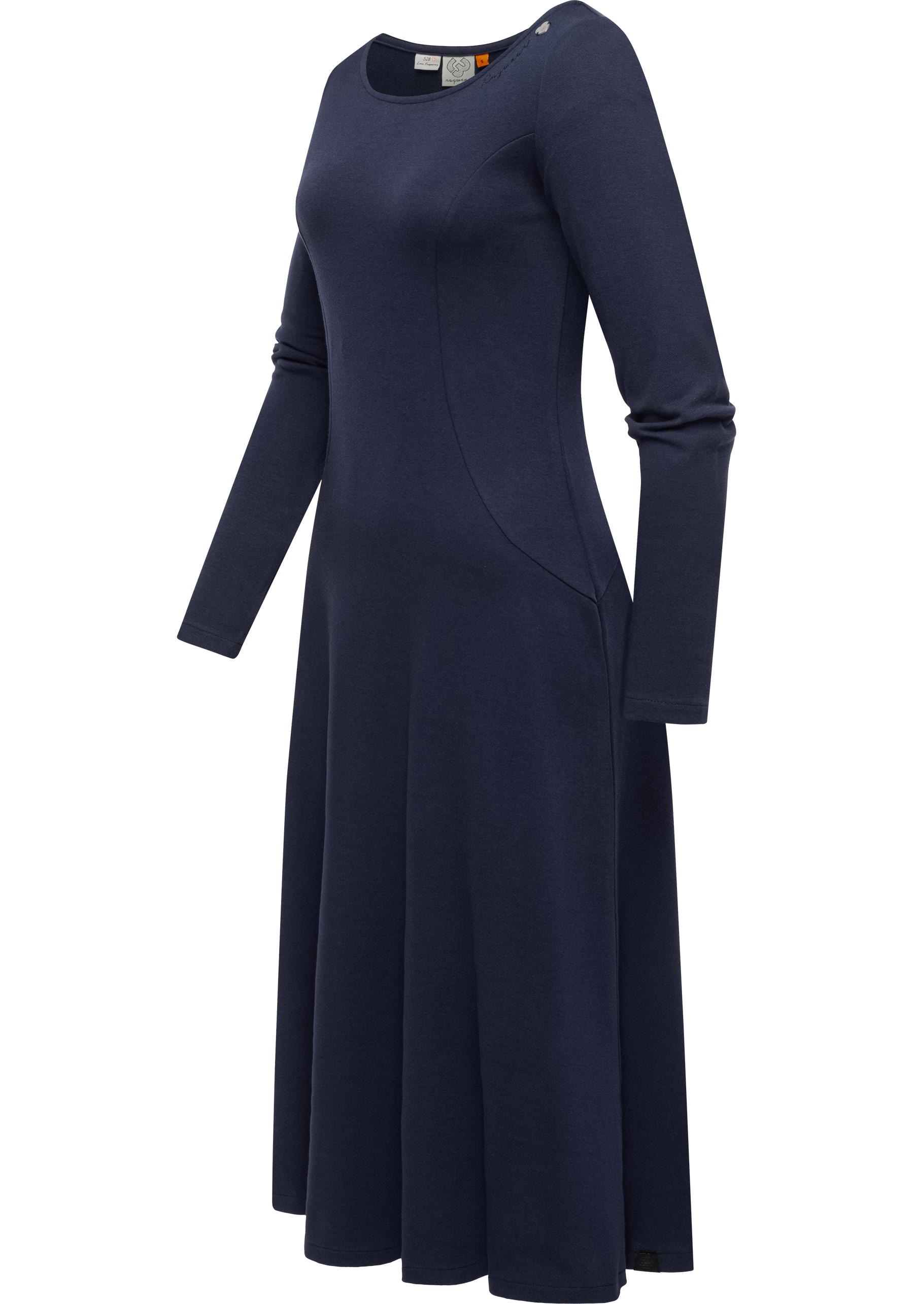 Ragwear Jerseykleid »Appero Long«, Stylisches Langarm-Kleid für den Winter