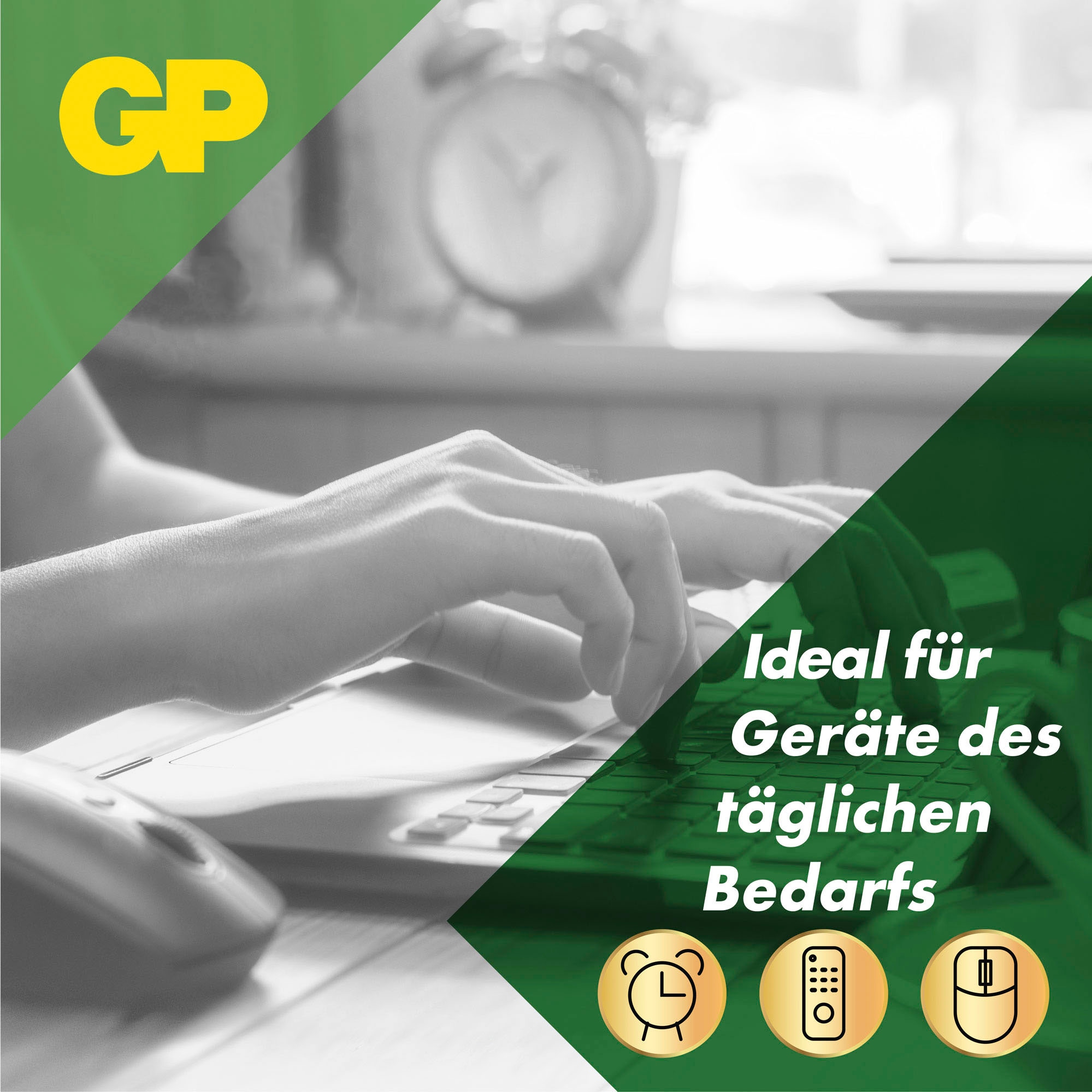 GP Batteries Batterie »20er Pack Super Alkaline AAA«, 1,5 V, (Set, 20 St.)