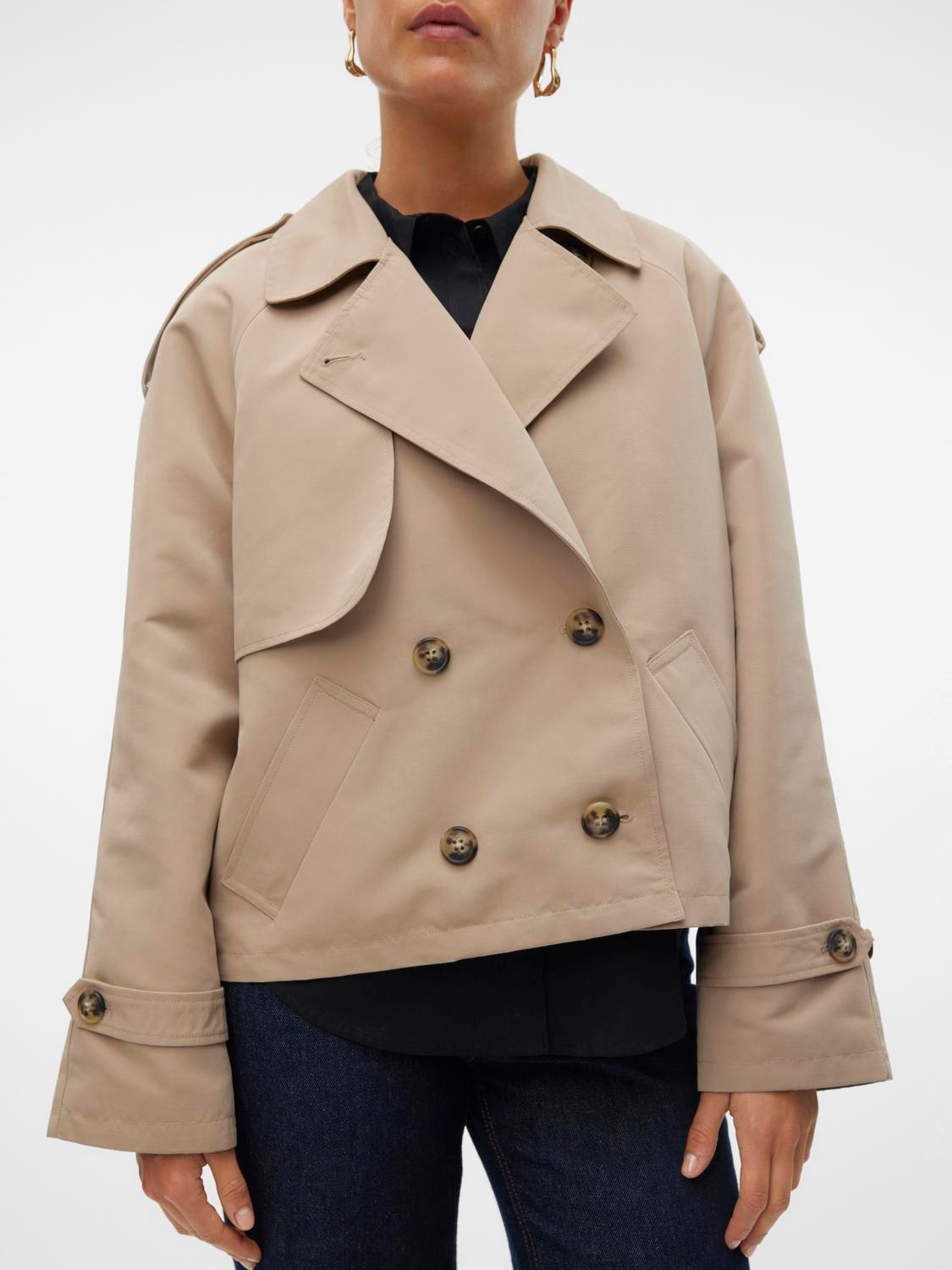 Vero Moda Kurzjacke "VMCHLOE SHORT TRENCHCOAT GA NOOS", im Trenchcoat Style günstig online kaufen