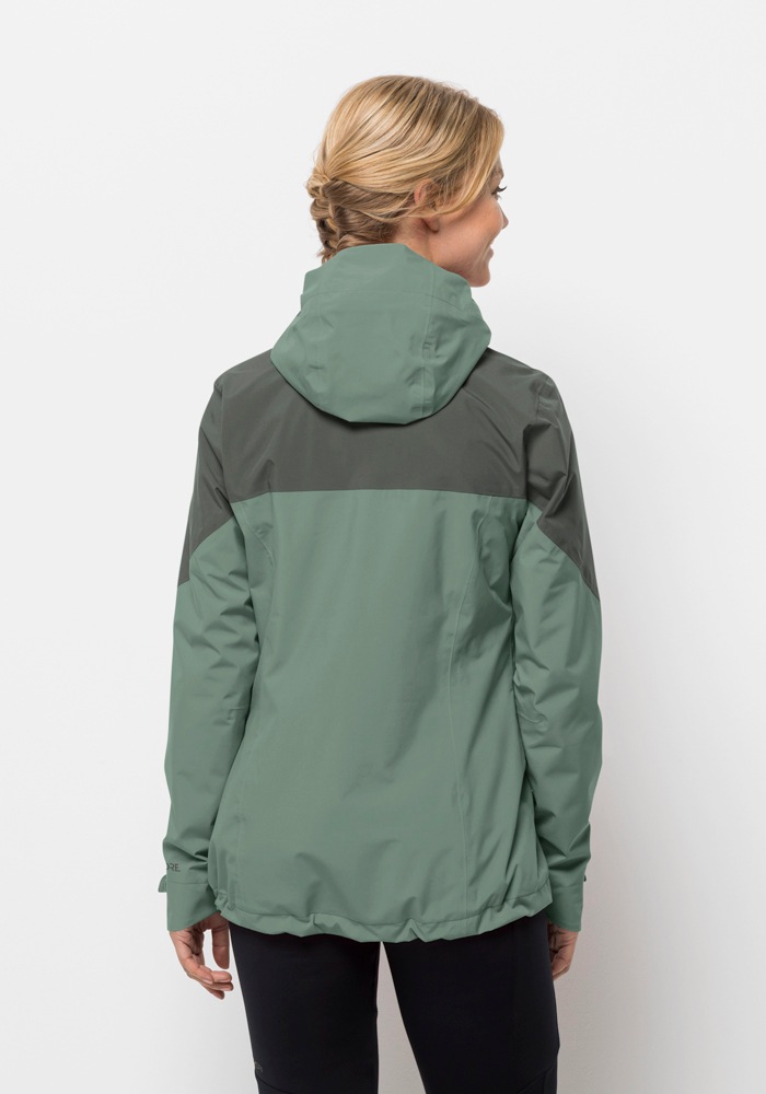 Jack Wolfskin Outdoorjacke »WEILTAL 2L JKT W«, mit Kapuze
