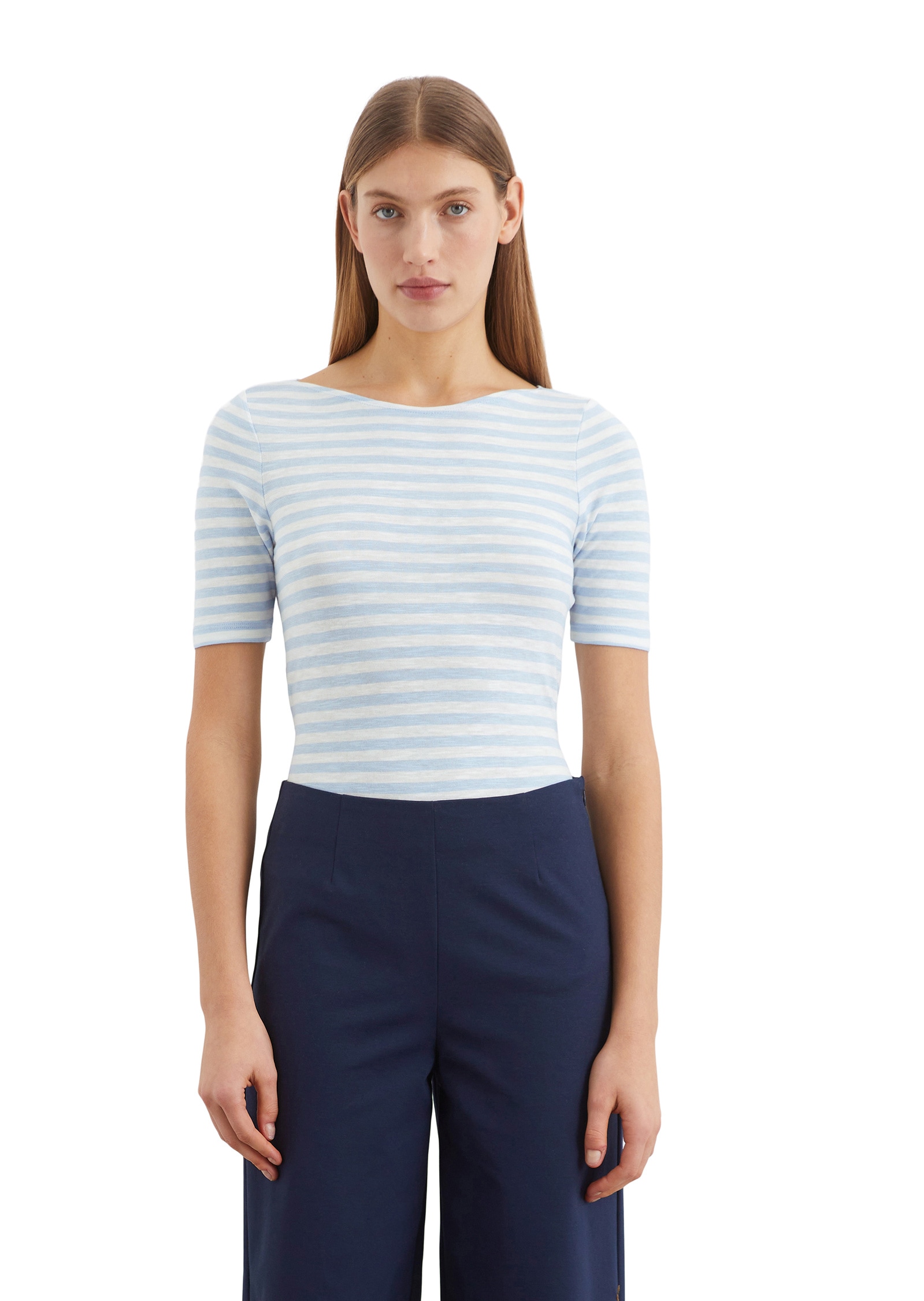 Marc OPolo T-Shirt "aus Organic Cotton Slub Jersey" günstig online kaufen