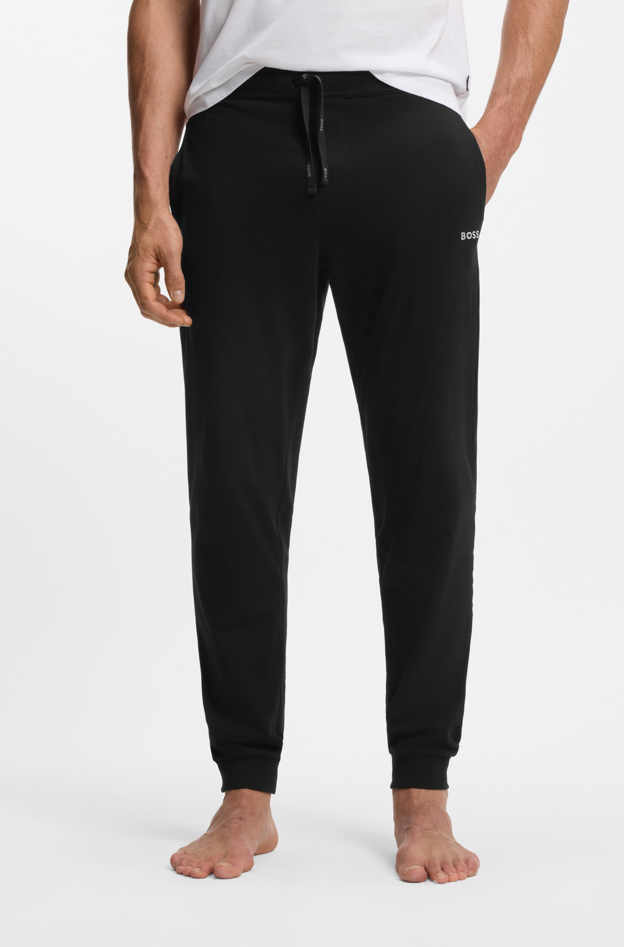 Thumbnail - BOSS Sweathose "Mix&Match Pants" mit BOSS Aufdruck auf dem Kordelzug