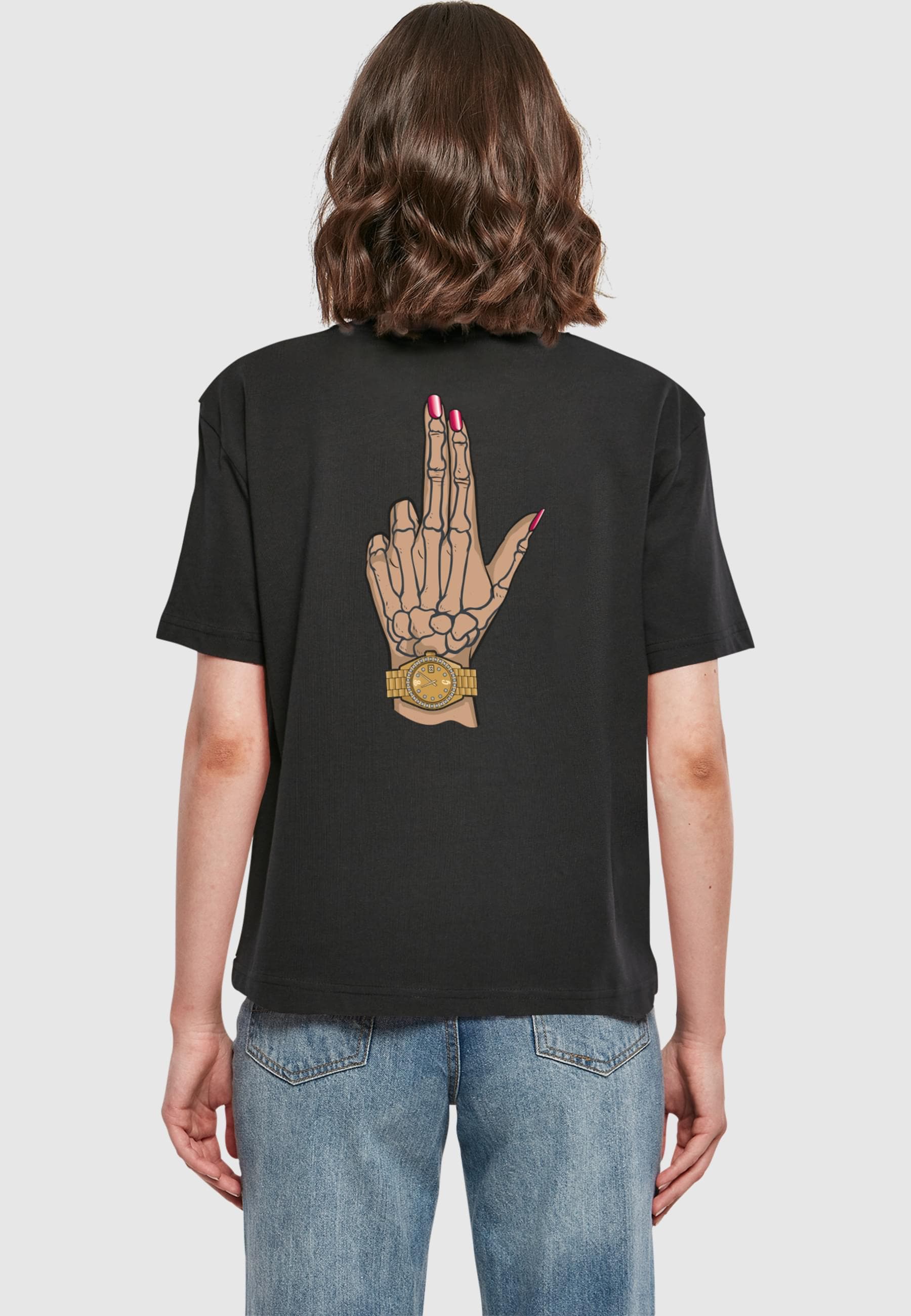 Miss Tee T-Shirt »Miss Tee Damen BadGirl Bang Tee«, (1 tlg.)