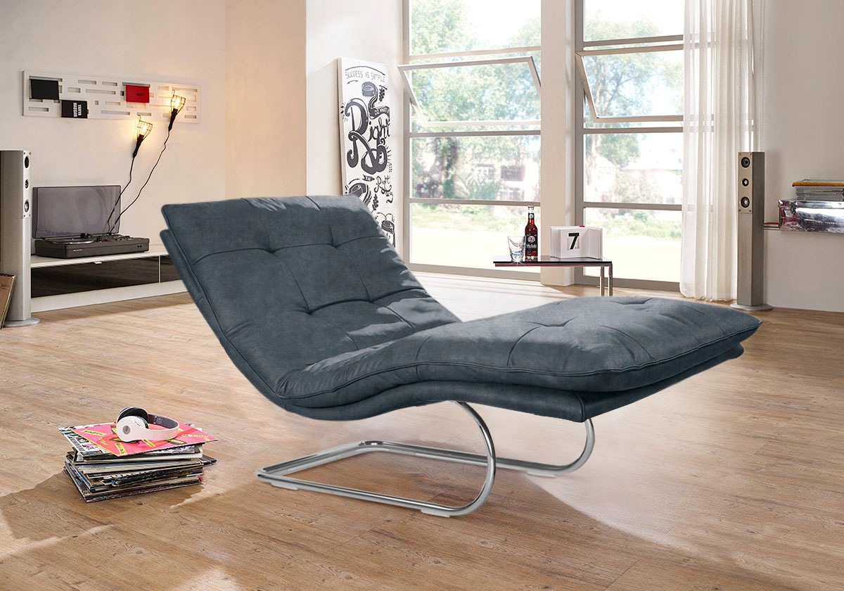 W.SCHILLIG Relaxliege "daily dreams" in Waffelkissen-Optik, wahlweise mit M günstig online kaufen