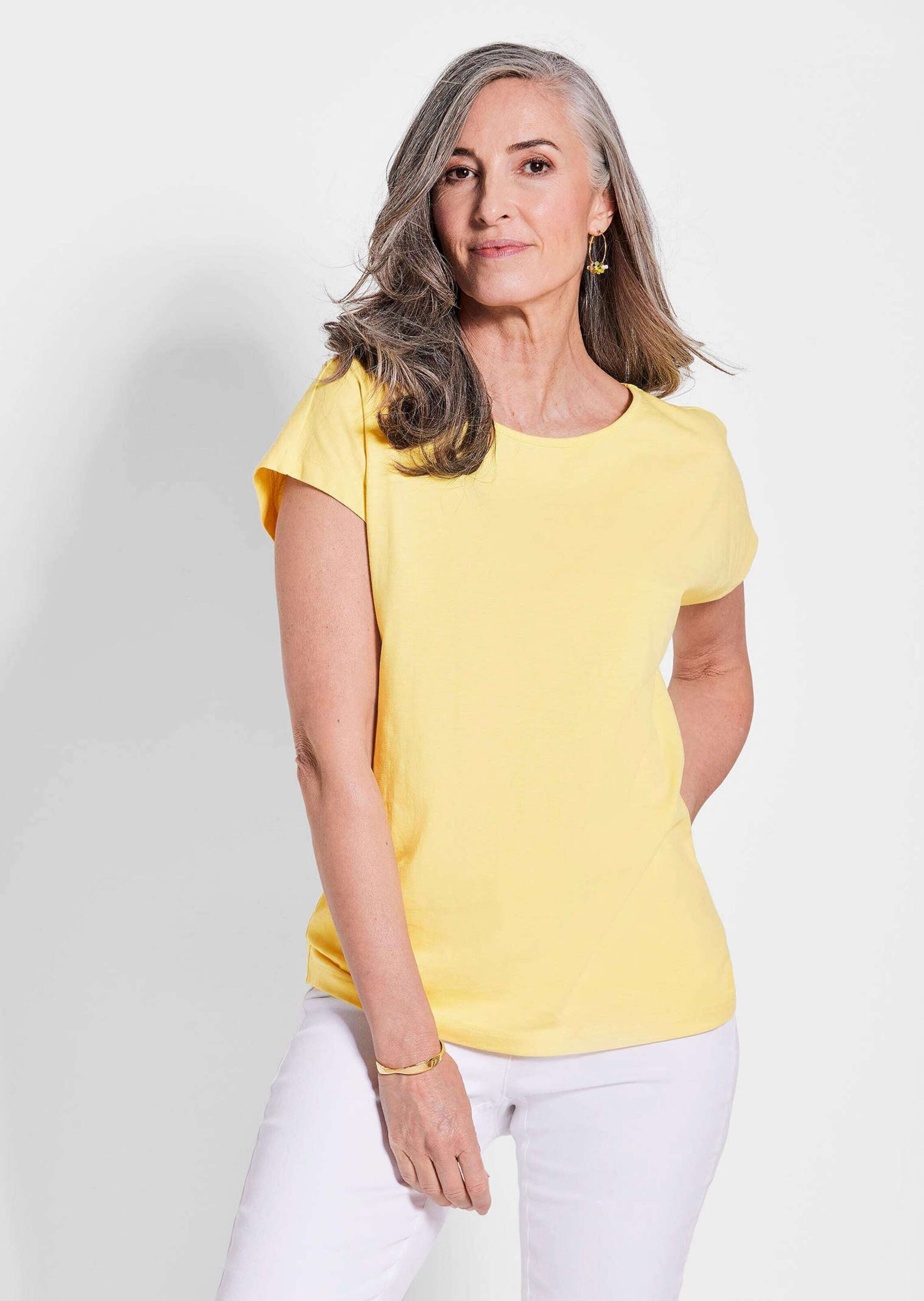 GOLDNER Kurzarmshirt "Shirt" günstig online kaufen