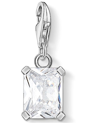 THOMAS SABO Charm-Einhänger »Weißer Stein 1849-051...