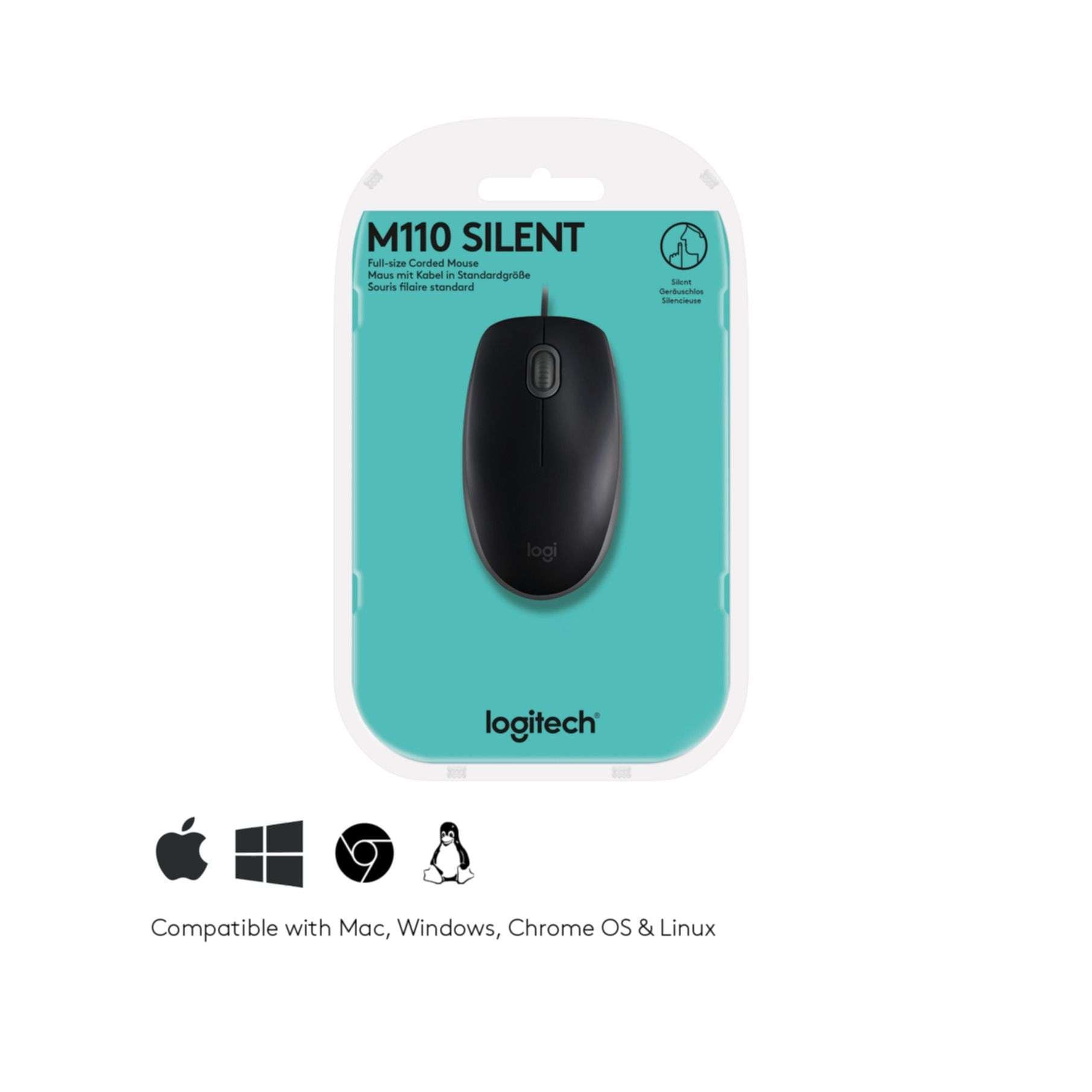 Logitech Maus »B110 Silent«