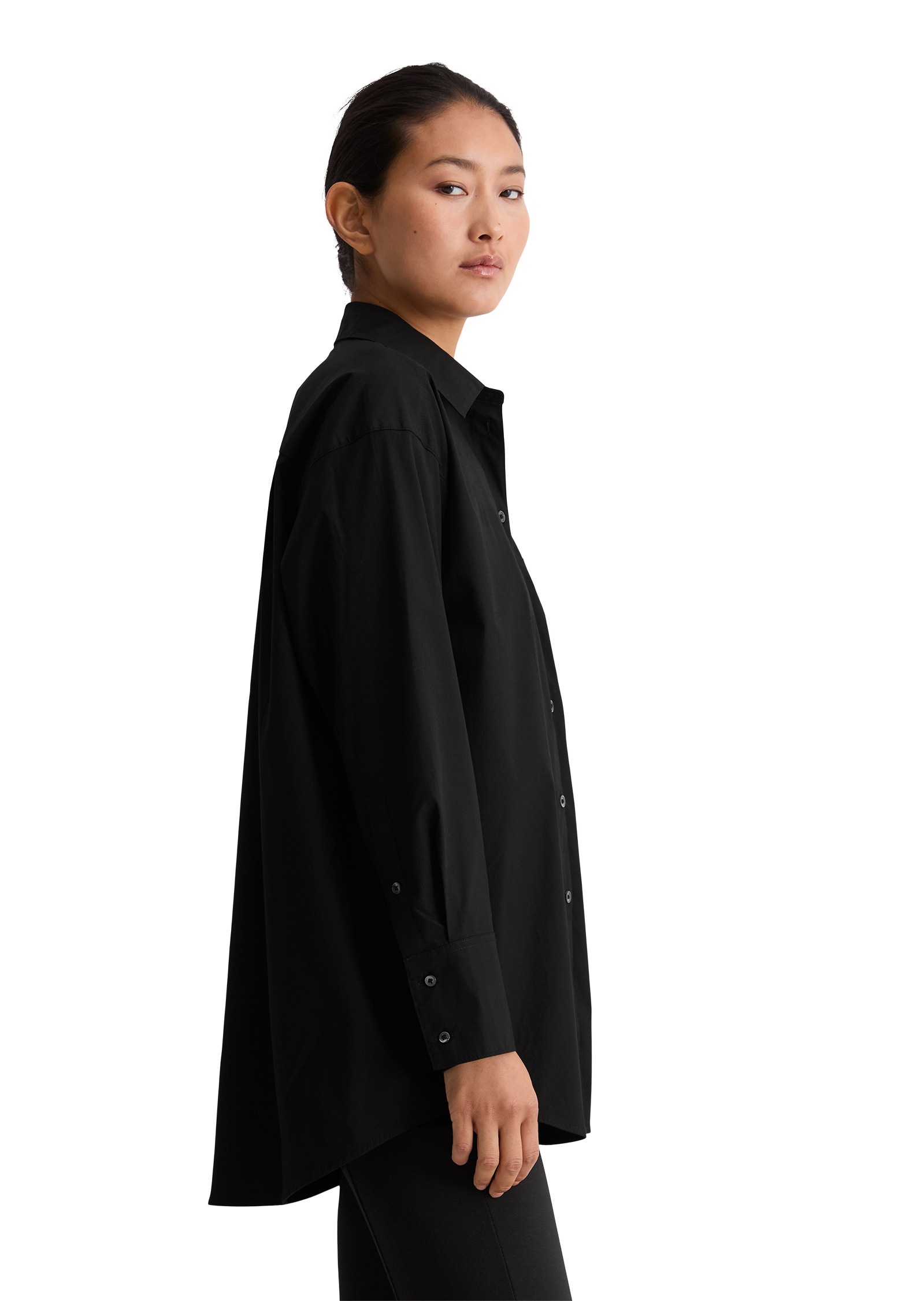 Marc OPolo Langarmbluse "aus Premium Cotton Stretch" günstig online kaufen