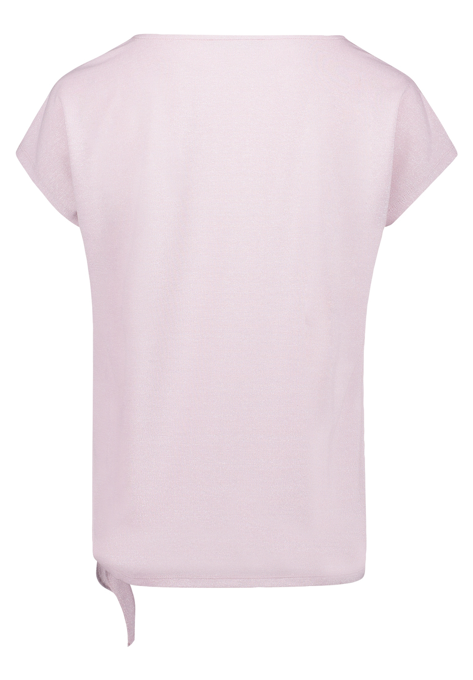 Betty Barclay Kurzarmshirt »Betty Barclay Halbarm-Shirt mit Schleifenknoten«, (1 tlg.), Pailletten