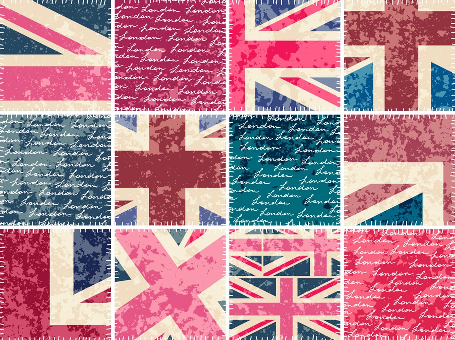 queence Fliesenaufkleber »England« (12 St.) St...