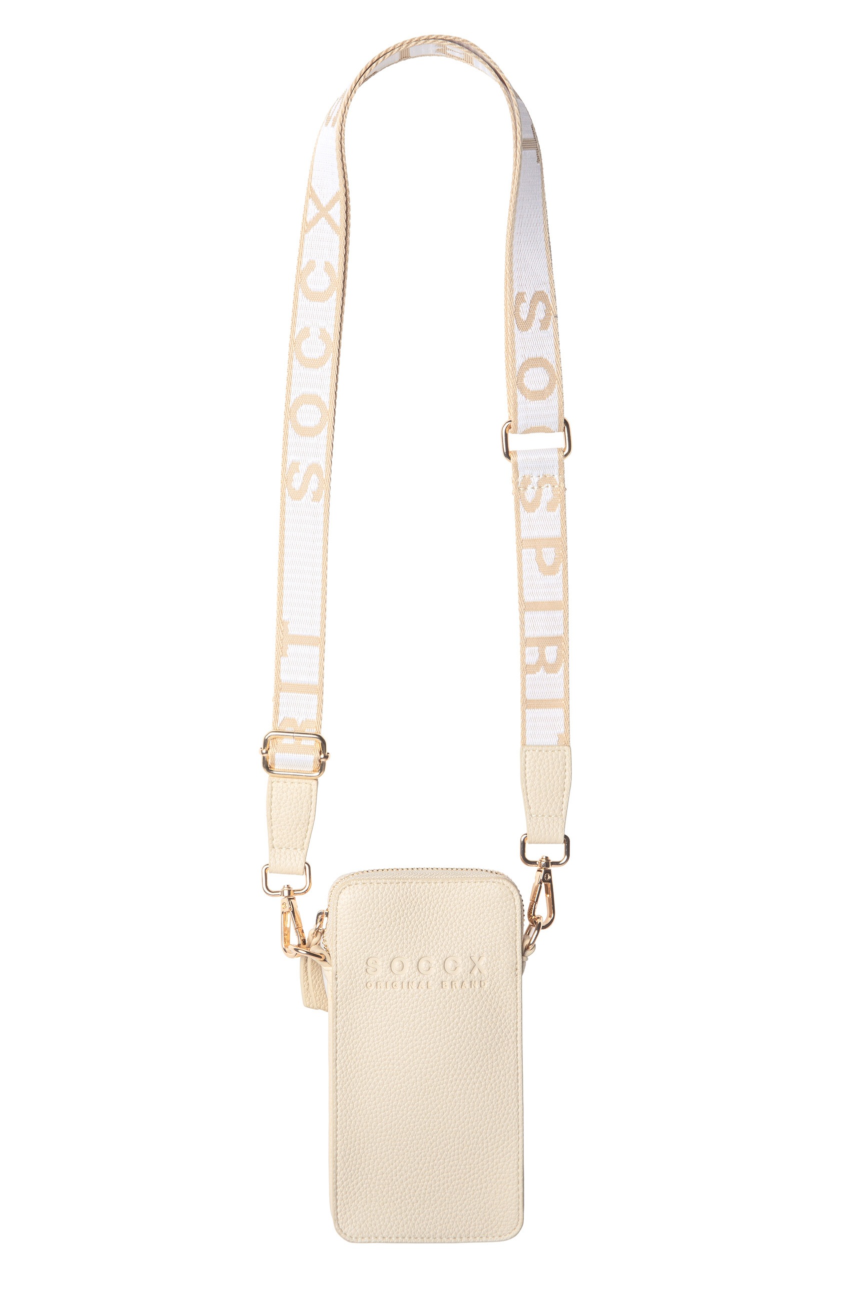 SOCCX Handytasche mit abnehmbarem Schulterriemen