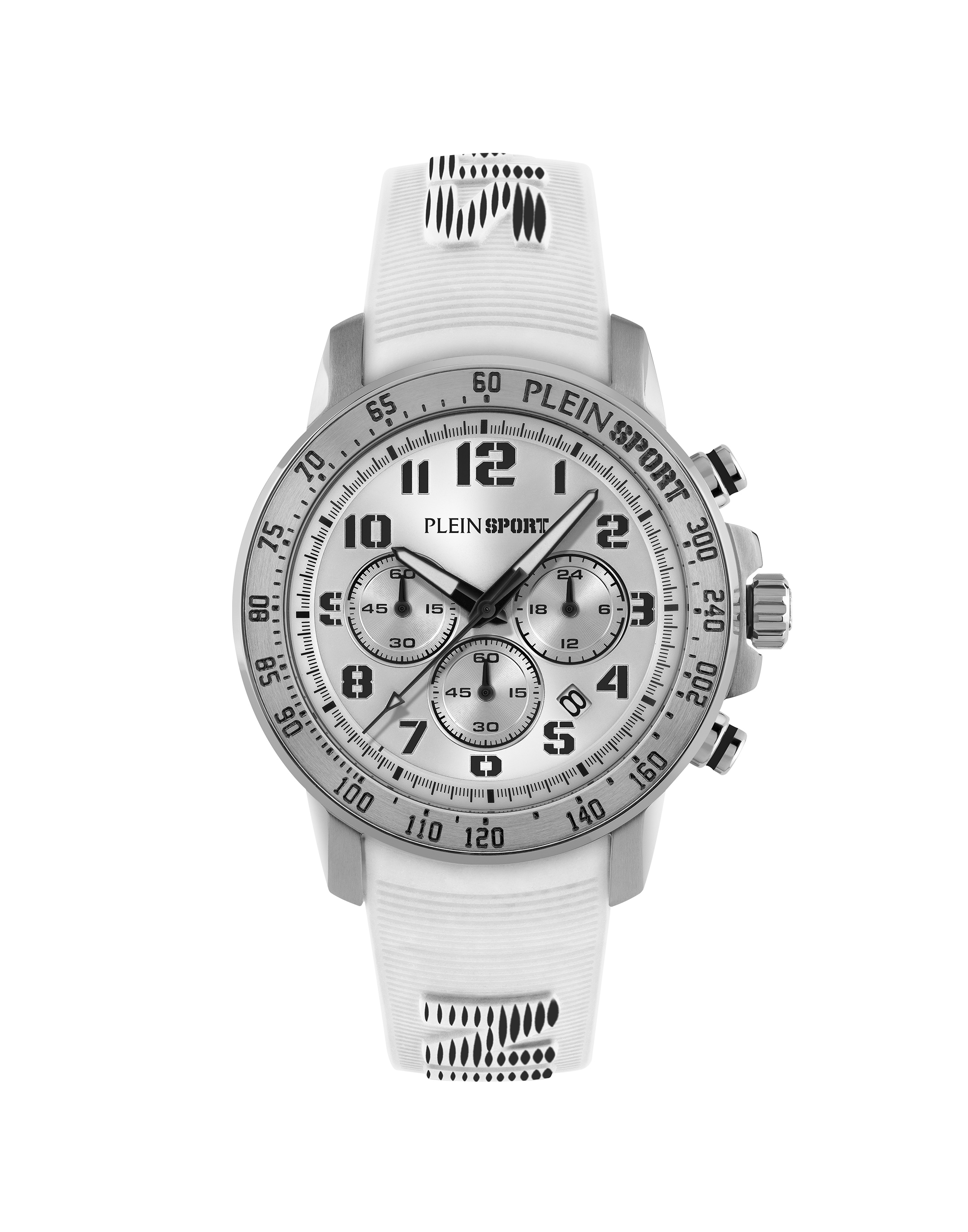 PLEIN SPORT Herren Luxusuhr "Uhren", weiß, Armbanduhren