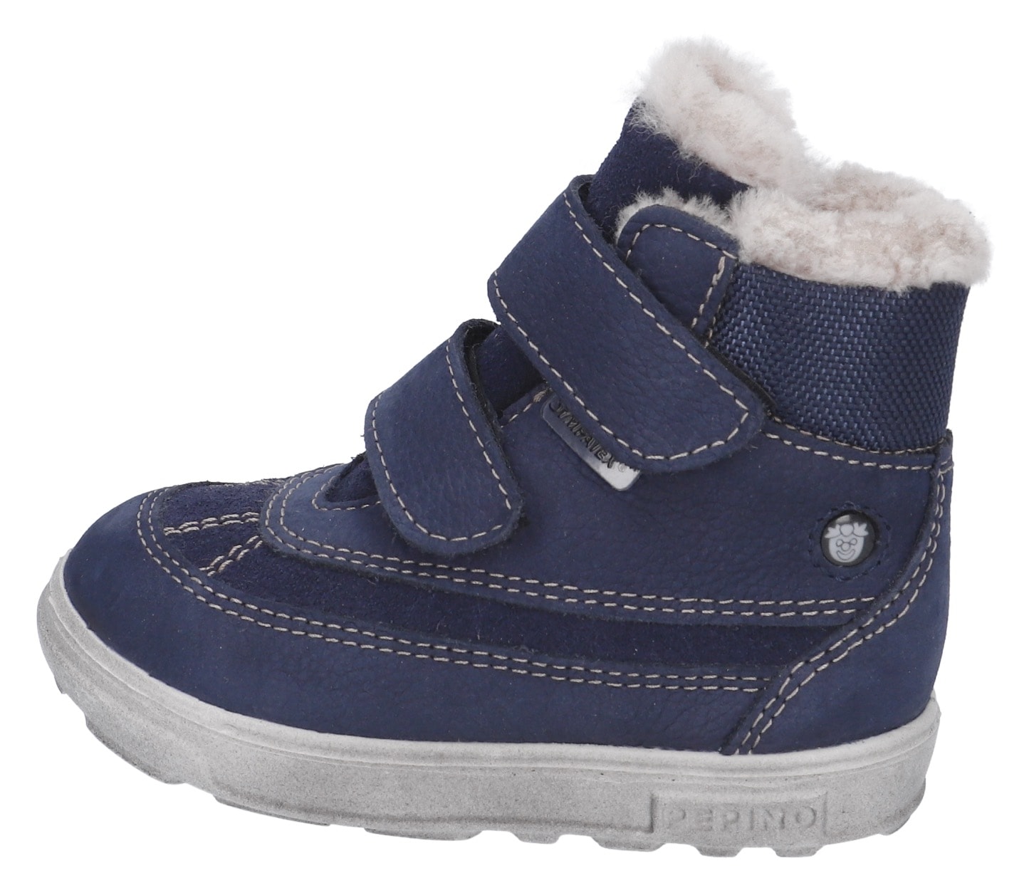 PEPINO by RICOSTA Klettstiefel »Pedro WMS: weit«, Snowboots, Winterboots, Stiefel mit Sympatex-Membrane