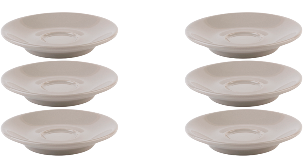 APS Untertasse "6er Set Espressountertasse -SNUG-" Teller Set, hochwertig verarbeitetes Material