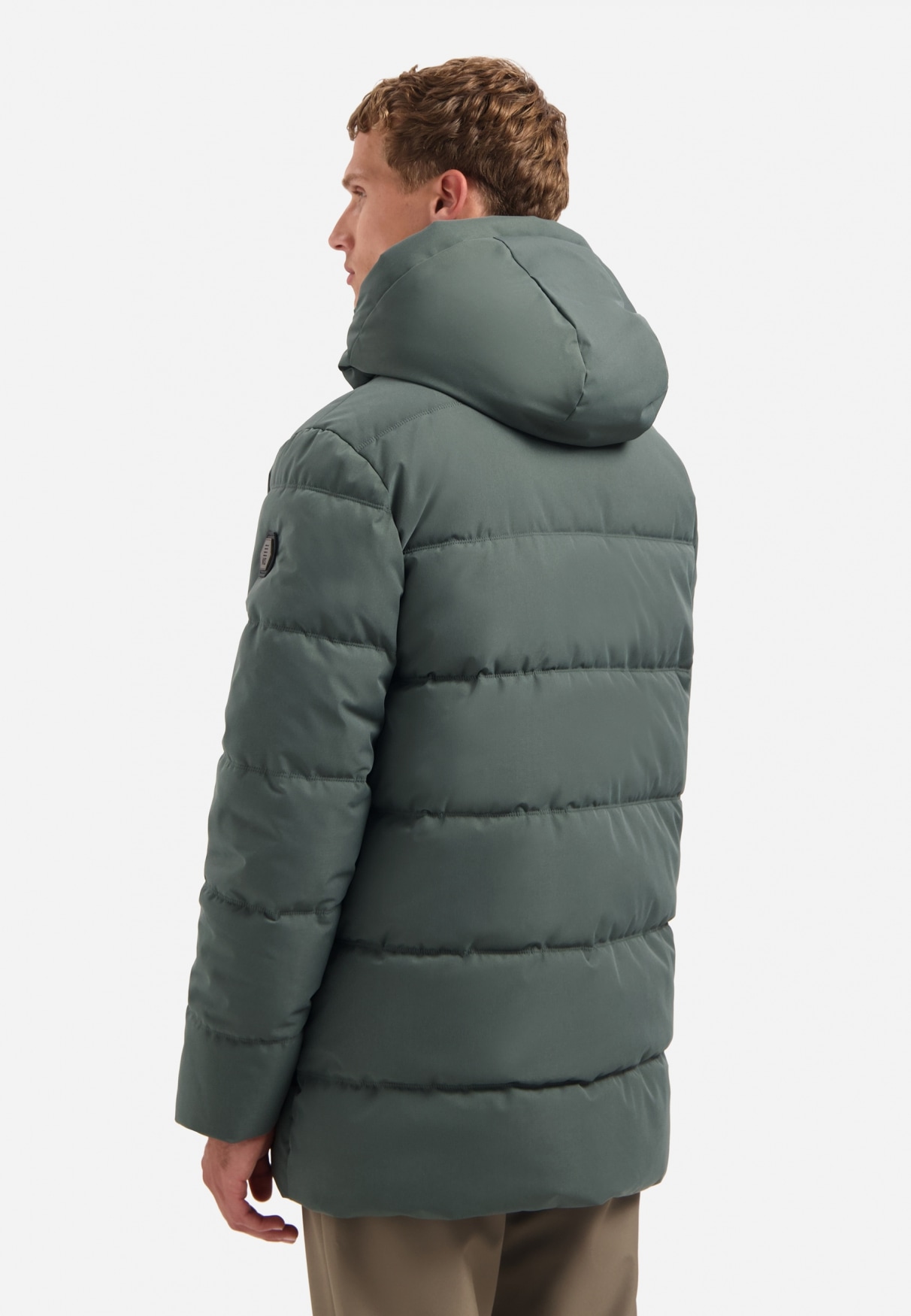 NO EXCESS Parka »No Excess Langer Steppparka SCOTT Jacket«