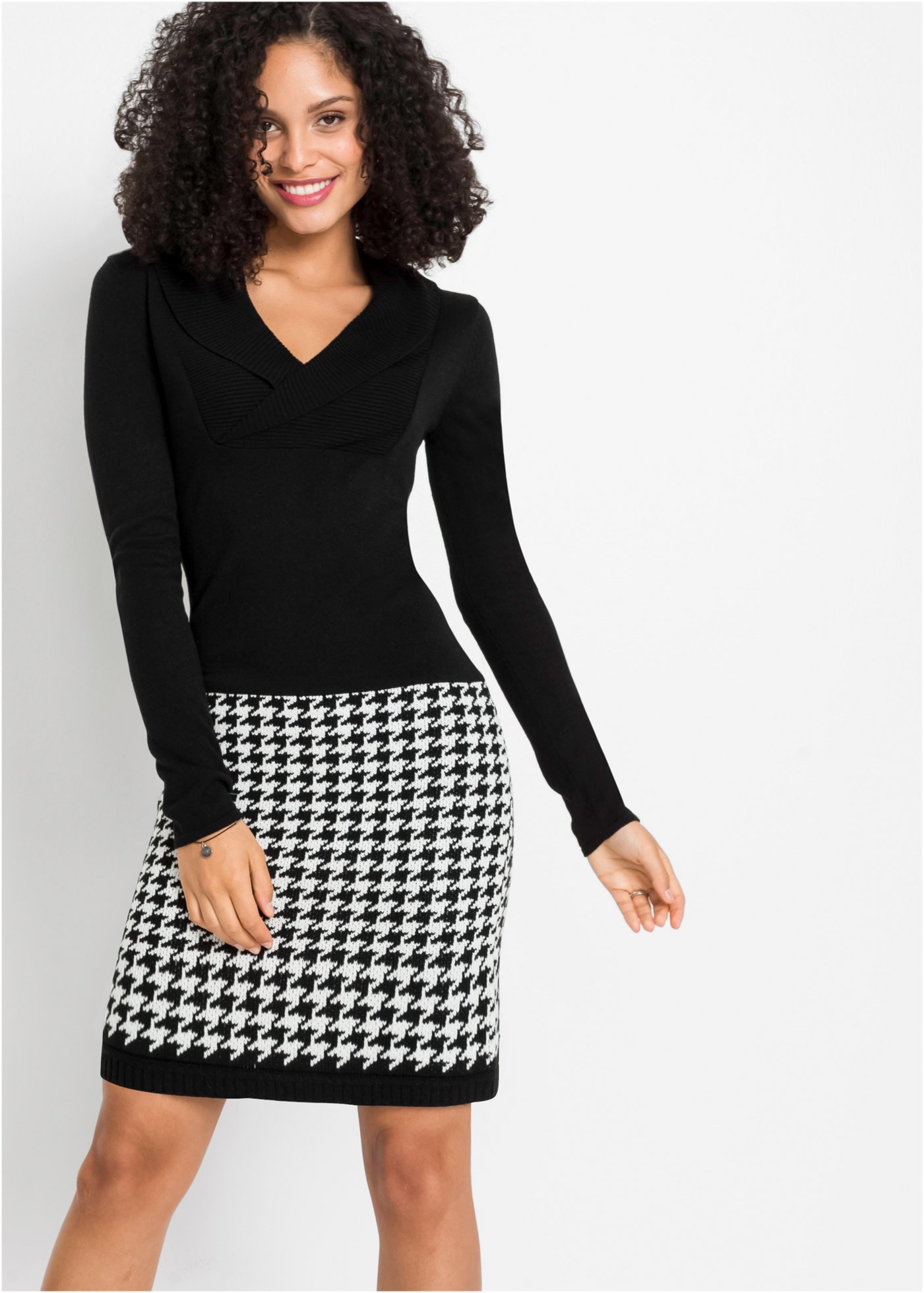 bonprix Strickkleid günstig online kaufen