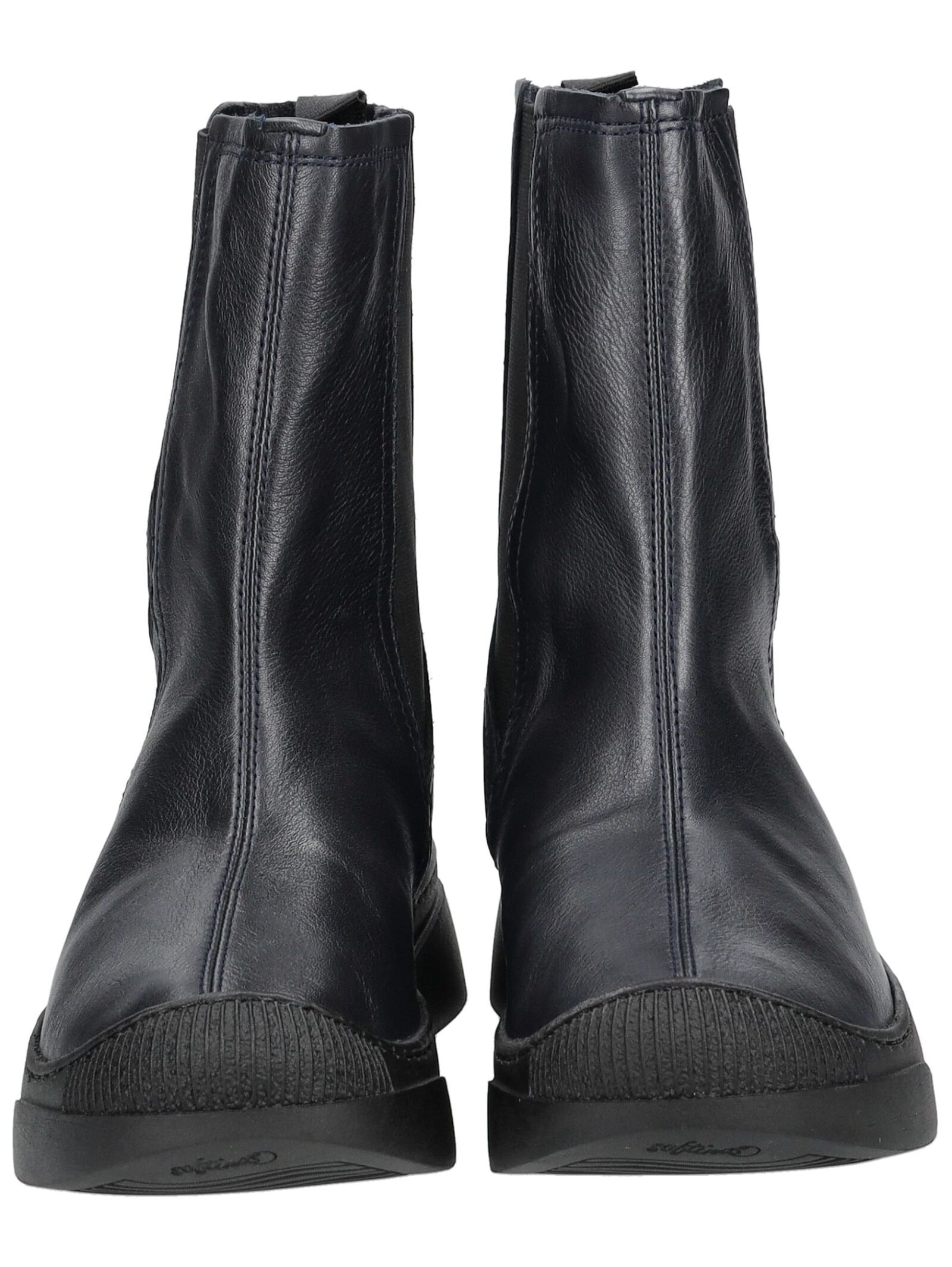 softinos Stiefel »softinos Stiefelette Leder/Textil«