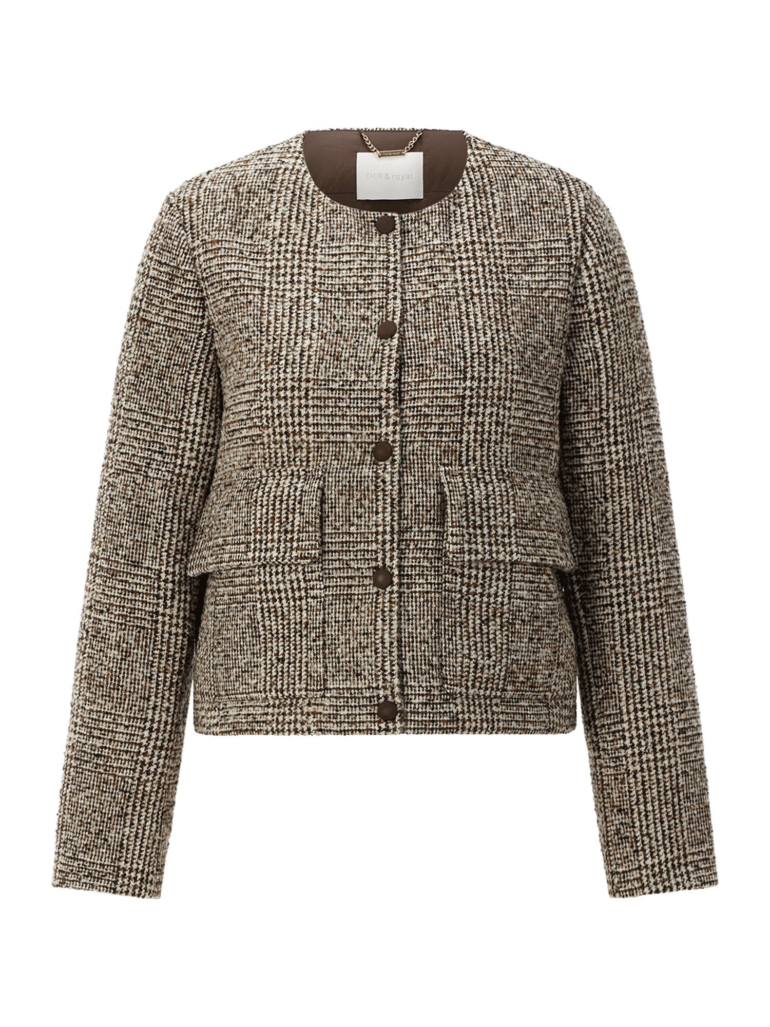 RICHROYAL Bouclèjacke »Rich & Royal«