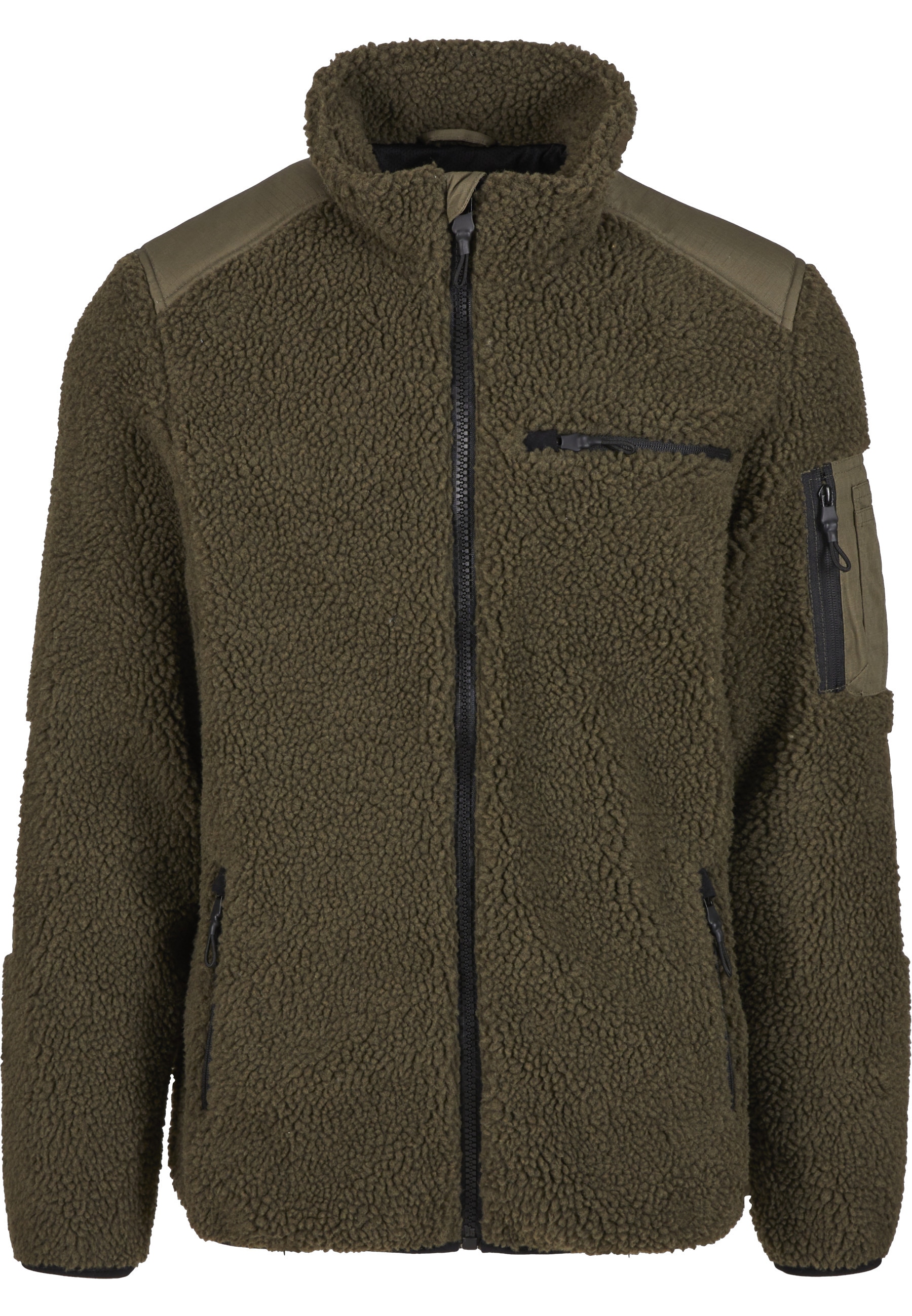 Brandit Allwetterjacke »Brandit Brandit Men Ramble Teddyfleece Jacket« 1 Stk. tlg. ohne Kapuze