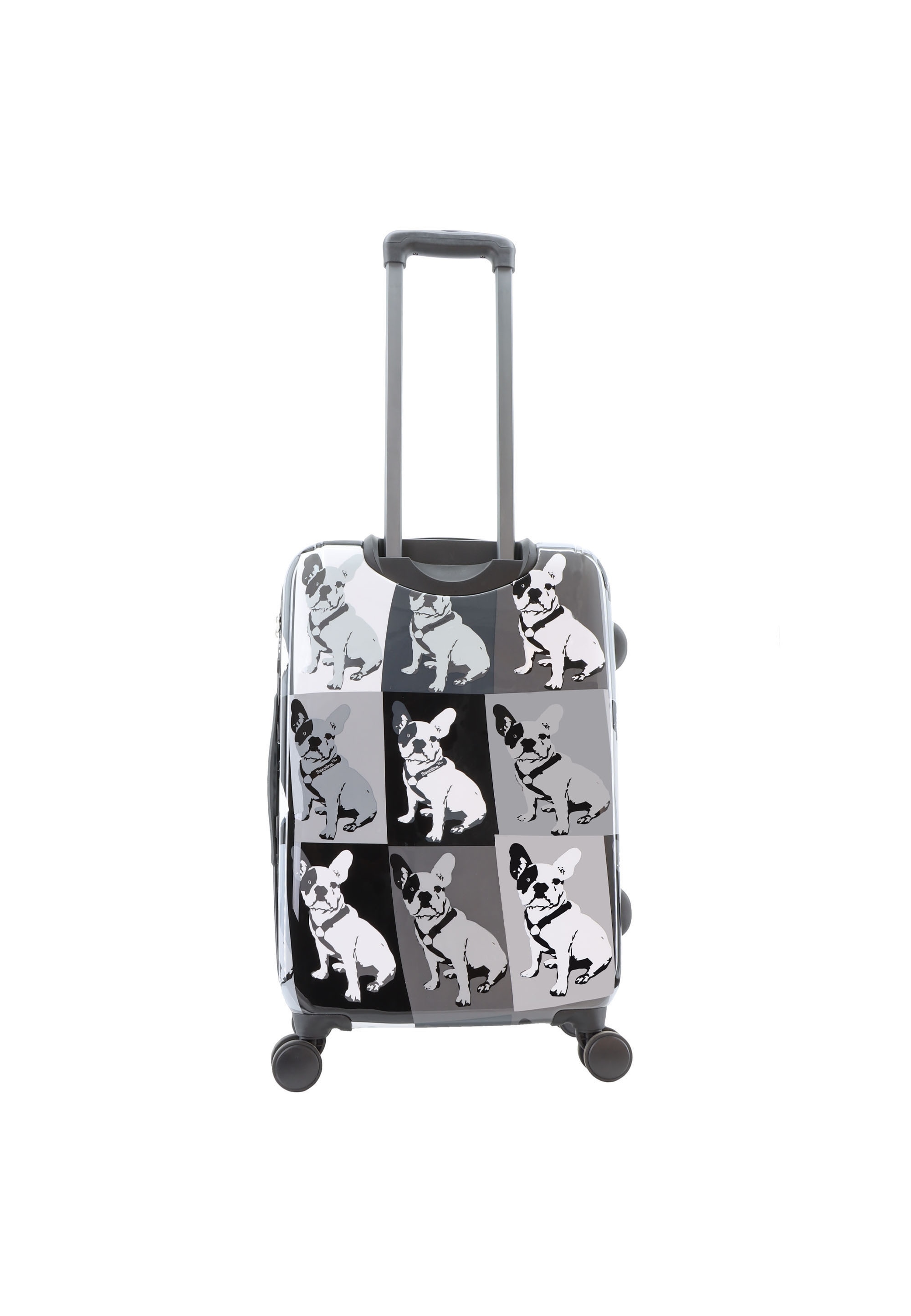 Saxoline® Koffer »Bulldog Monochrome«, aus ABS-Materialien