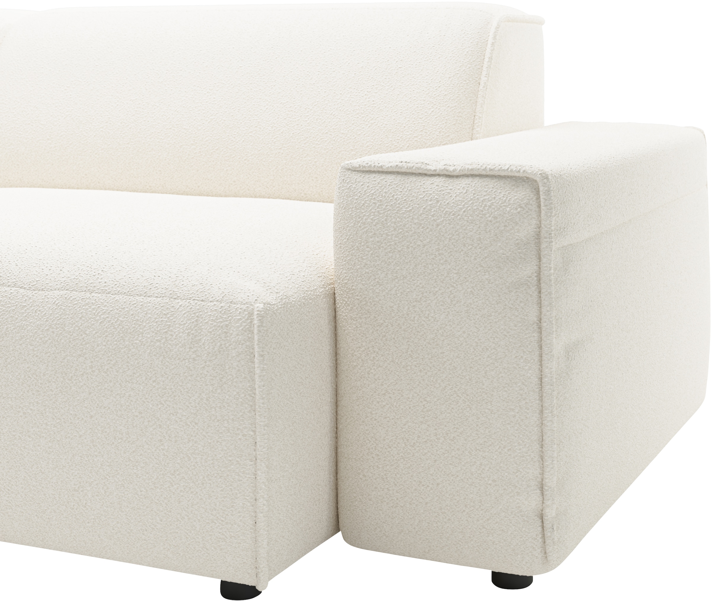 andas Ecksofa »Glimminge L-Form auch in Breitcord, Feincord + Easy care-Bezug,«, Breite 234, Zierkissen