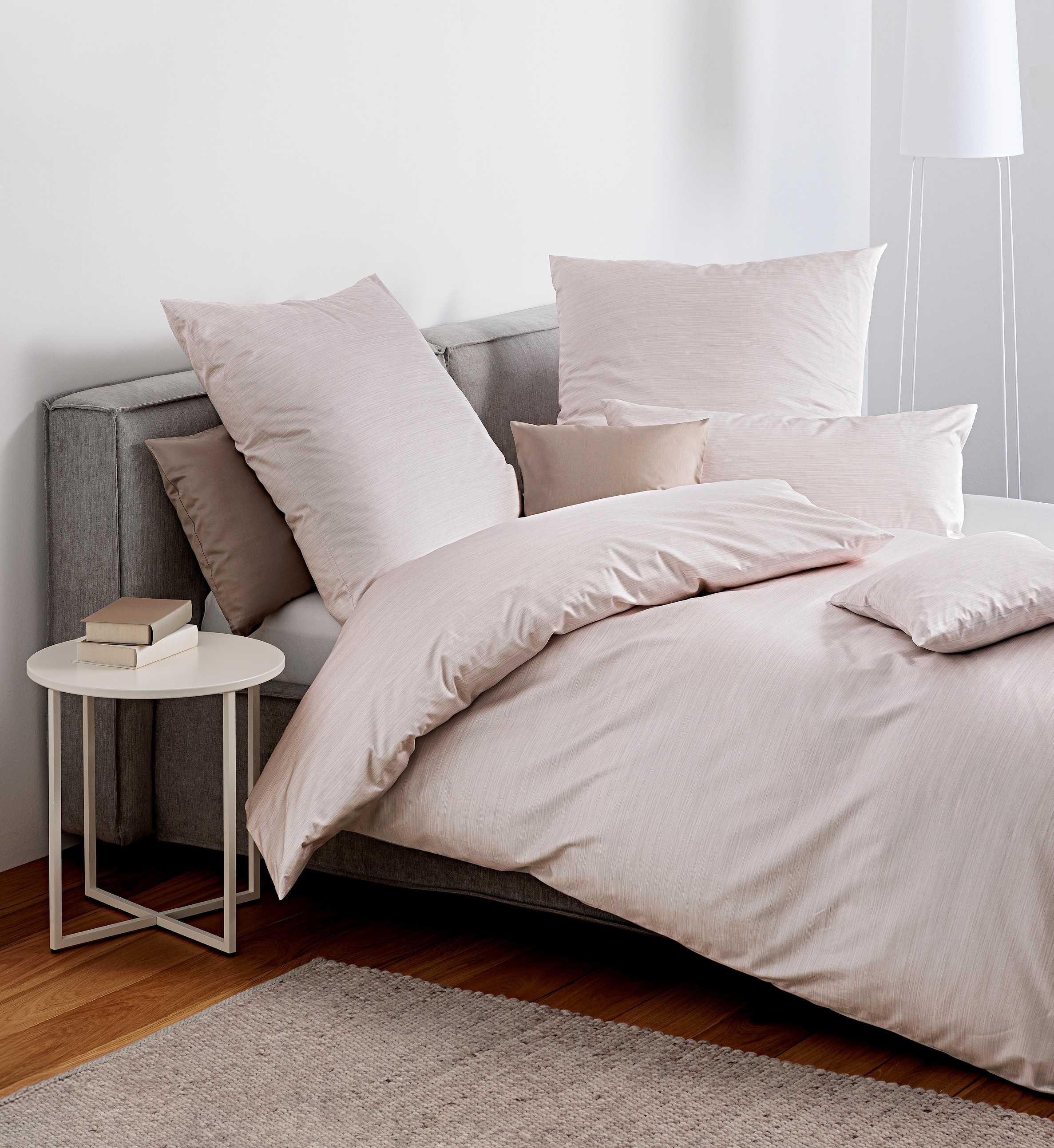 Janine Bettwäsche "MILANO 45126 07 135X200,80x80" mit Reißverschluss günstig online kaufen