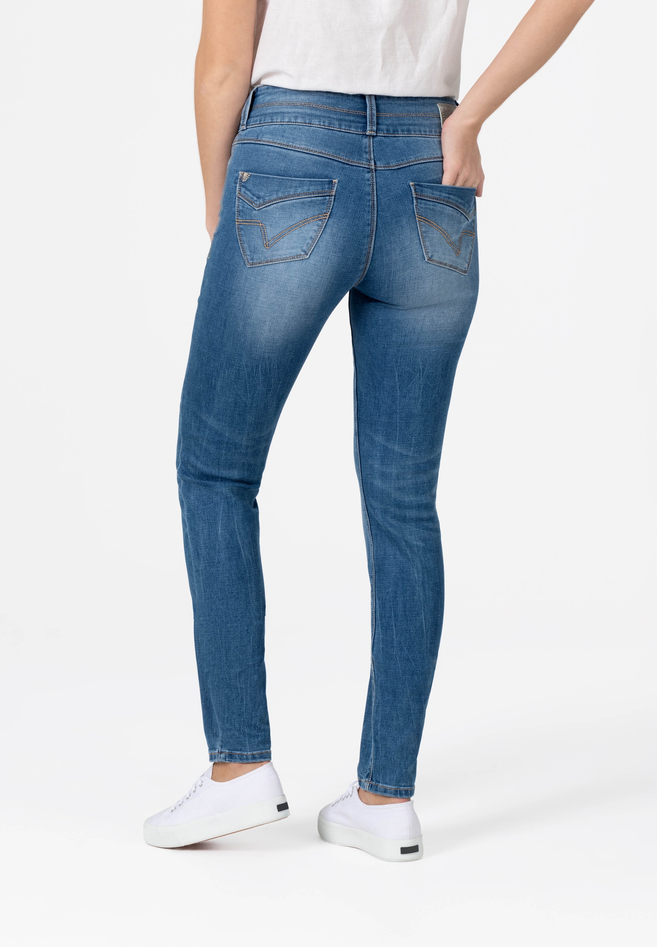 TIMEZONE Slim-fit-Jeans »Slim EnyaTZ Womenshape«