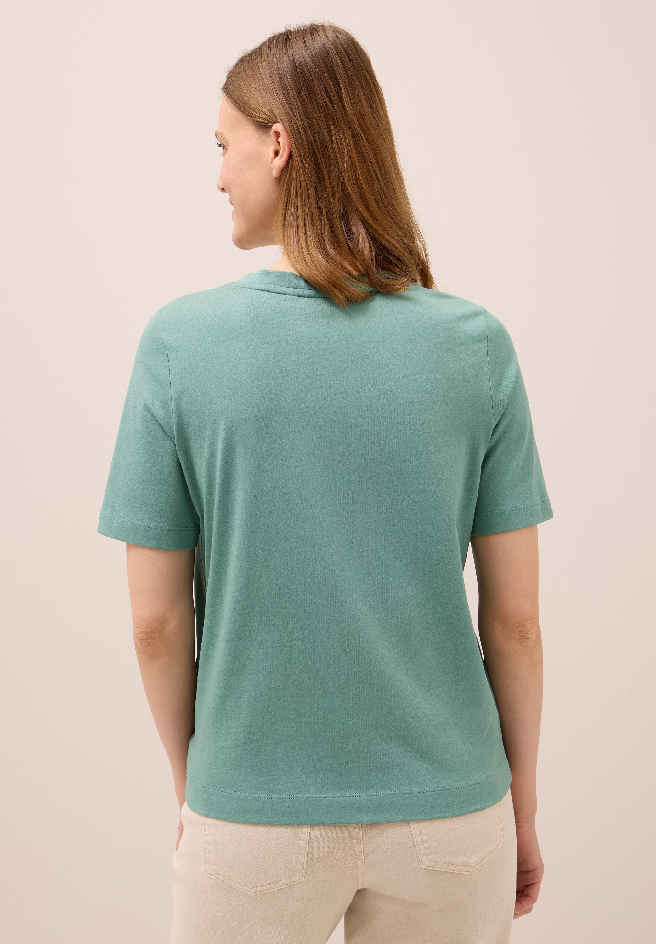 Cecil T-Shirt, aus reiner Baumwolle günstig online kaufen
