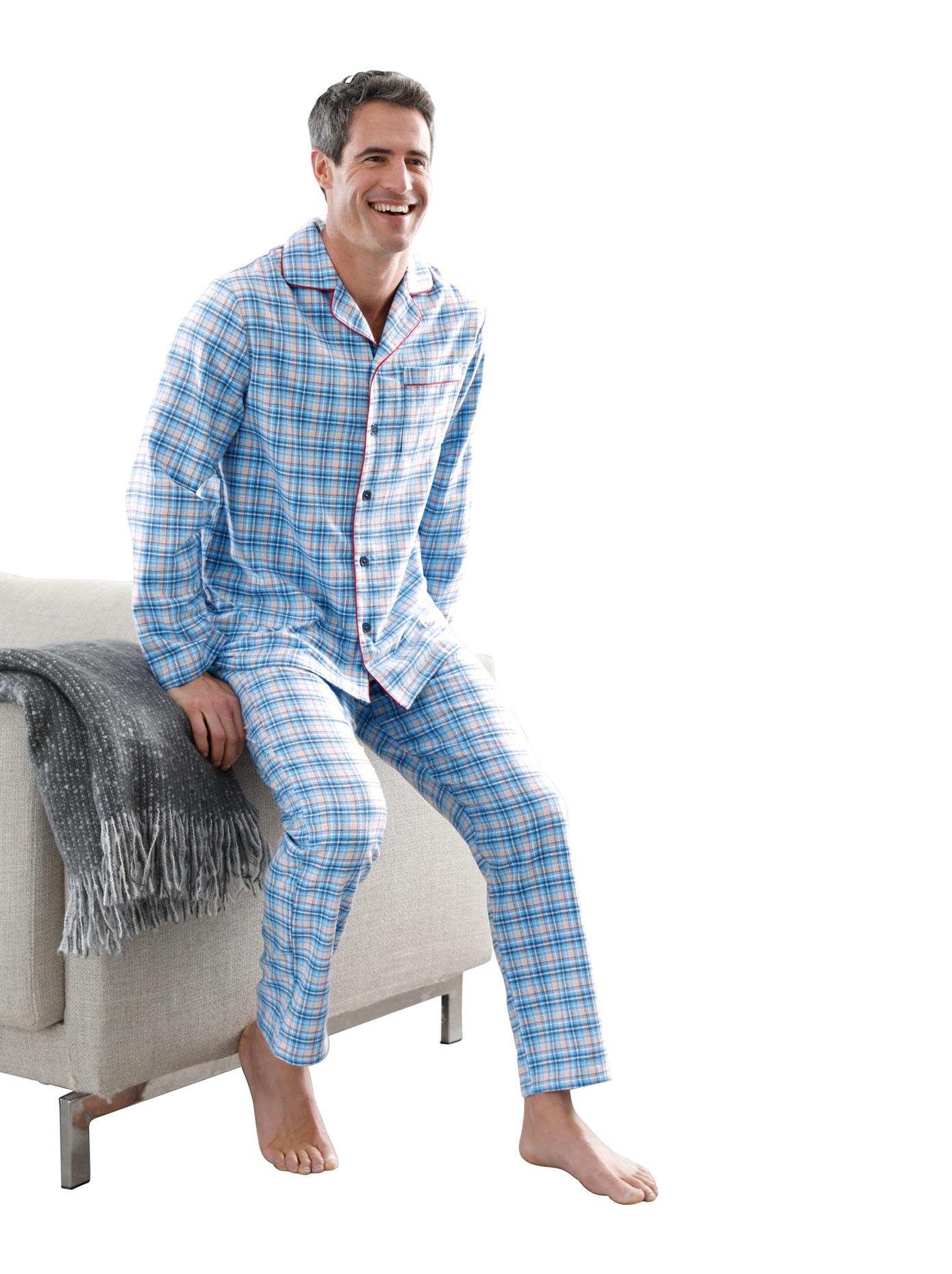 Flanell-Pyjamas für Damen online kaufen | BAUR