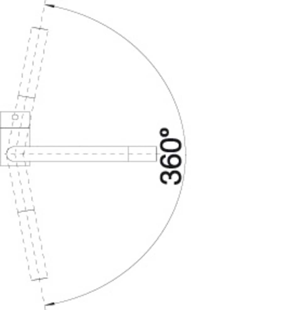 Blanco Einbaumülleimer »LINUS« Edelstahl massiv, PVD Steel Hochdruck