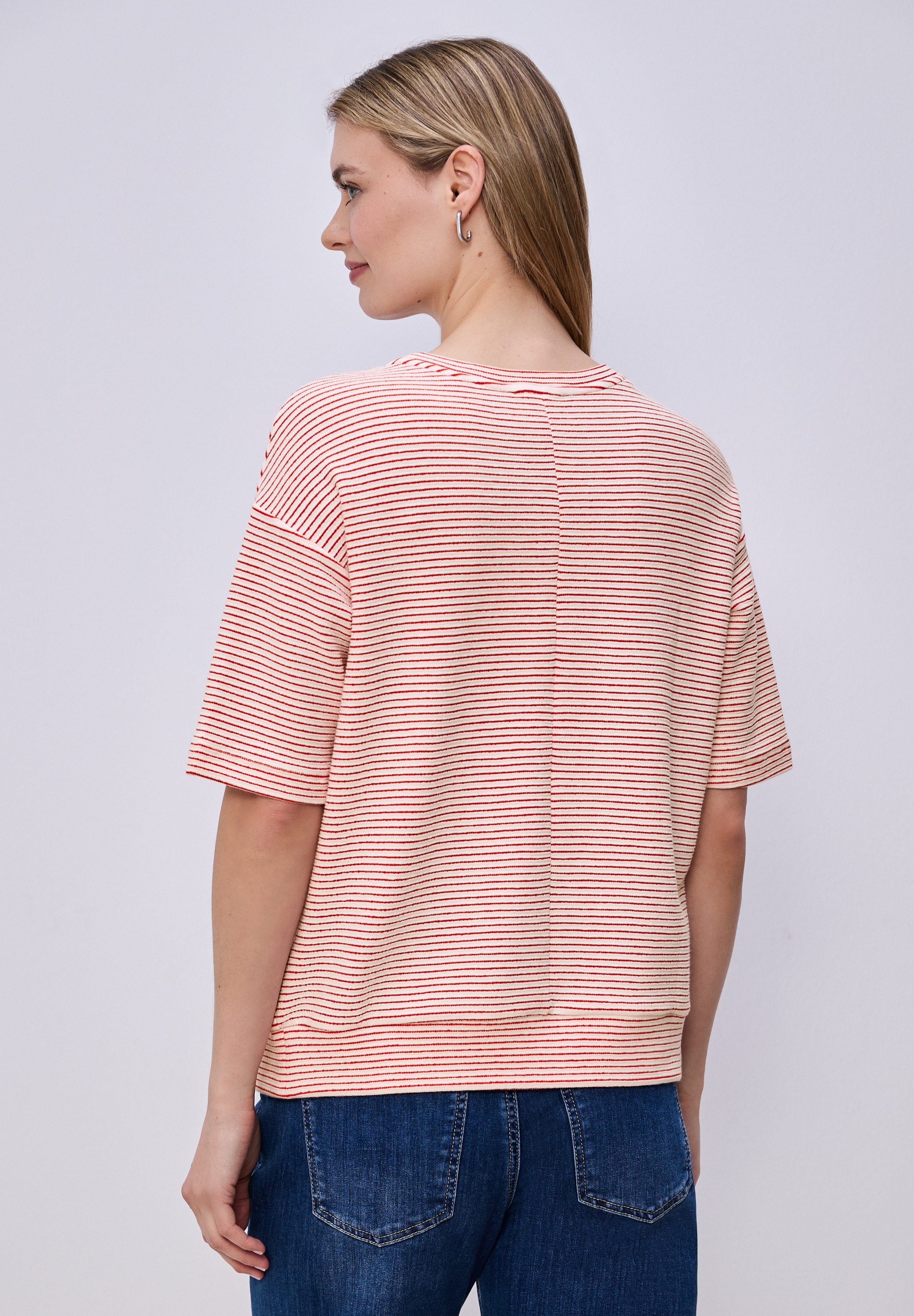 STREET ONE T-Shirt mit Brusttasche